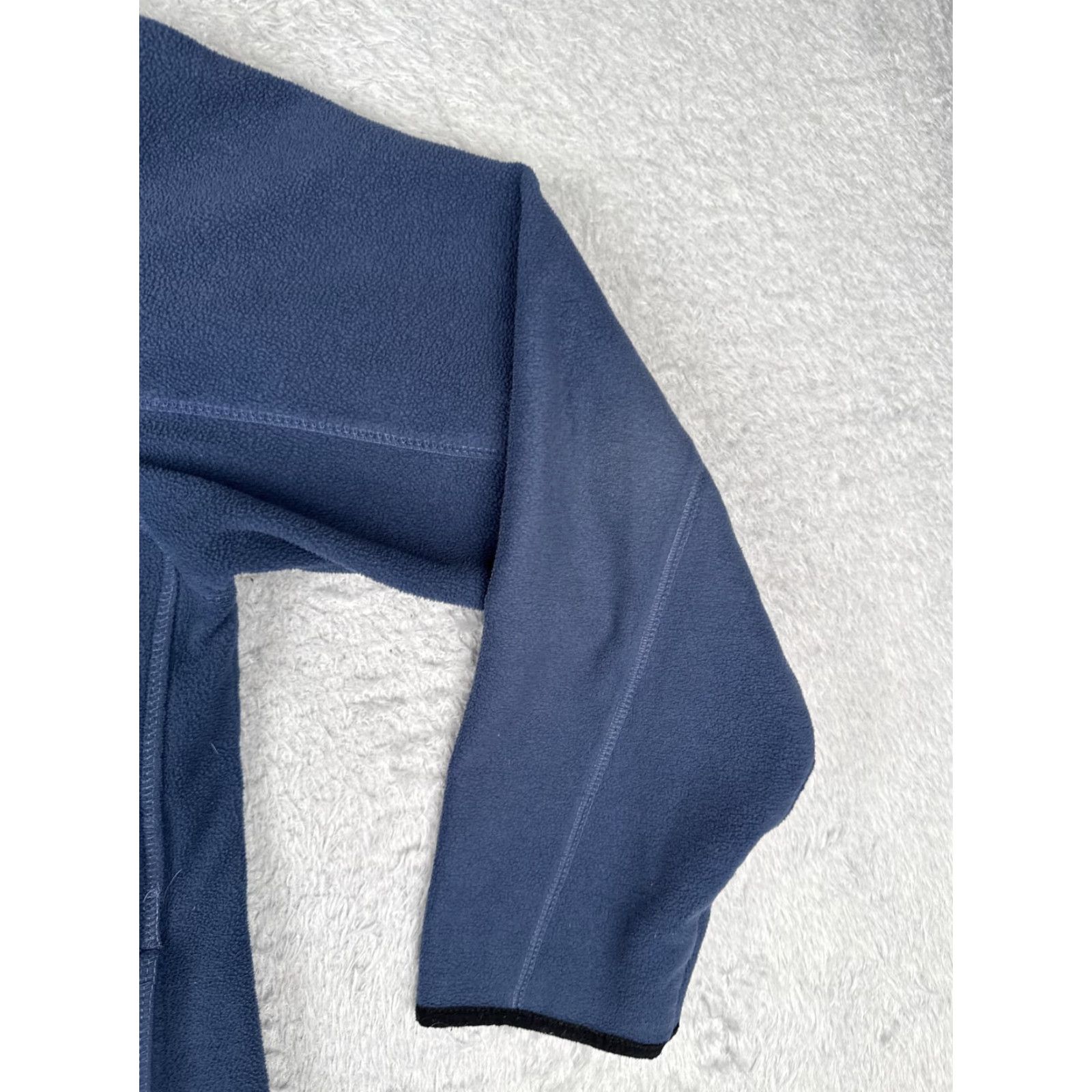 Timberland VINTAGE? No. Timberland Sweater Mens Large Blue Quarter Zip Fleece Pullover Outdoor Hike READ Size US L / EU 52-54 / 3 - 2 Thumbnail