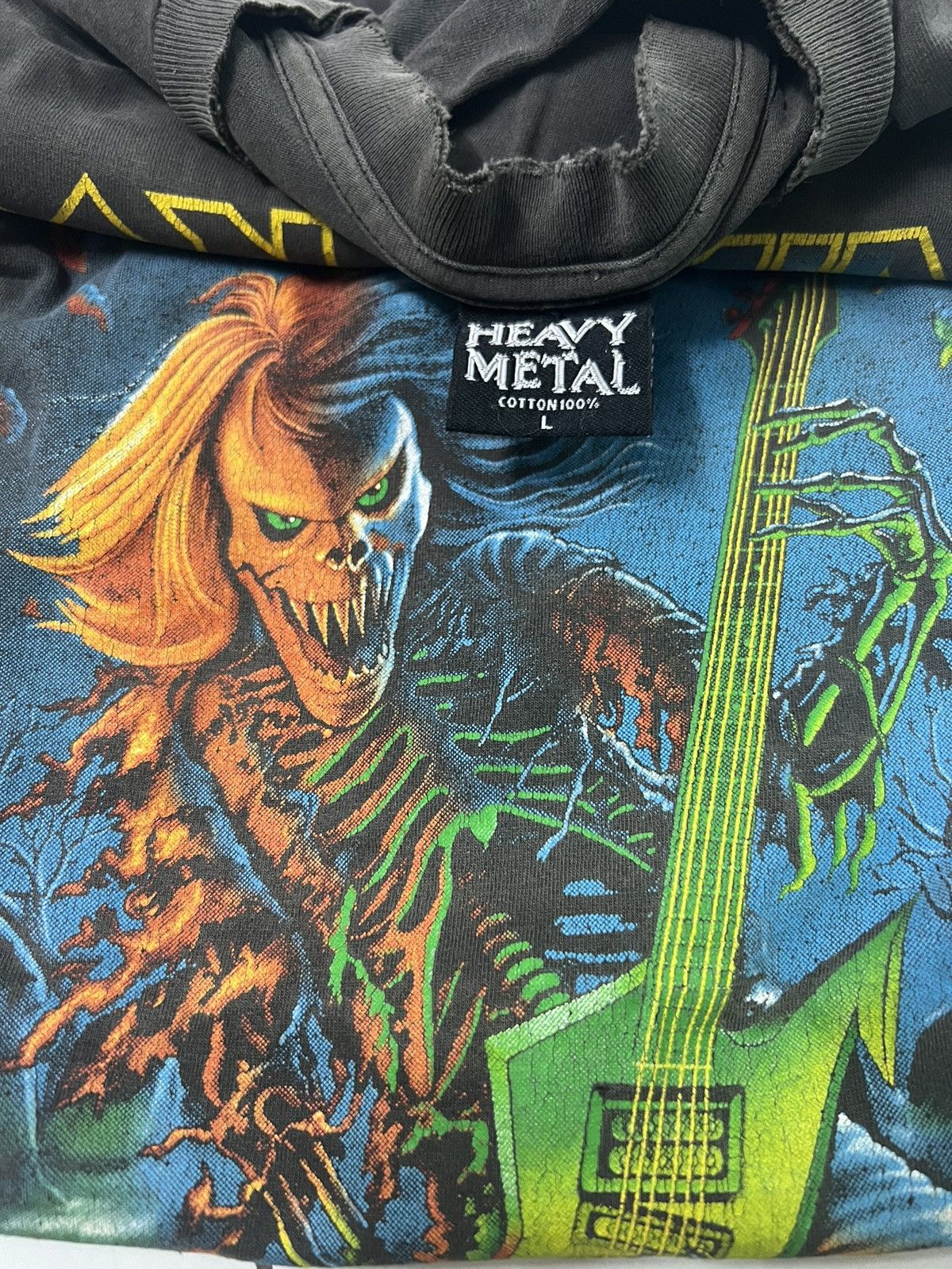 Band Tees × Iron Maiden × Vintage Iron Maiden Size US L / EU 52-54 / 3 - 5 Thumbnail