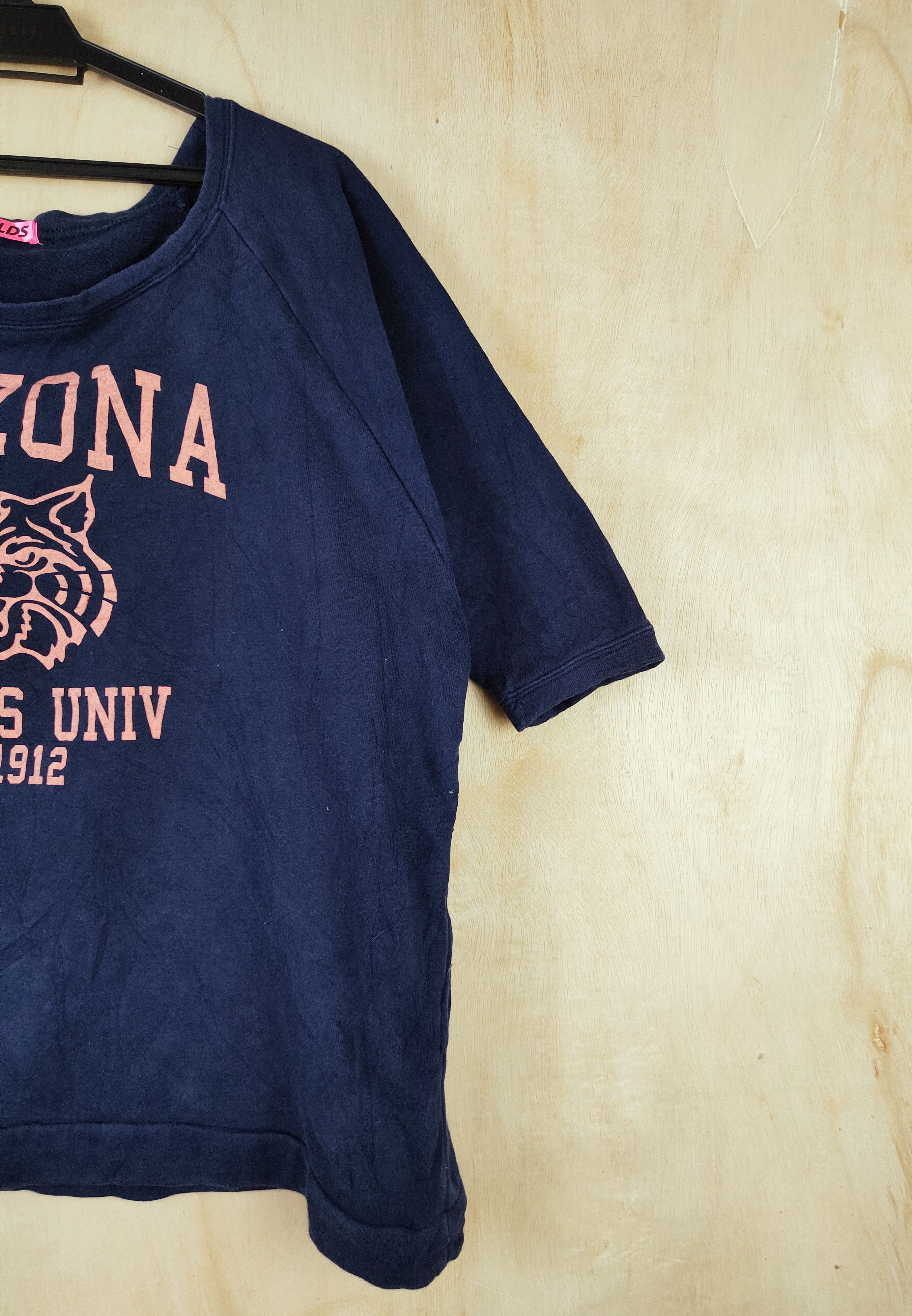 Vintage Vintage item💥 LDS Dark Blue Arizona ShortSleeve Sweatshirt Size US XL / EU 56 / 4 - 5 Thumbnail