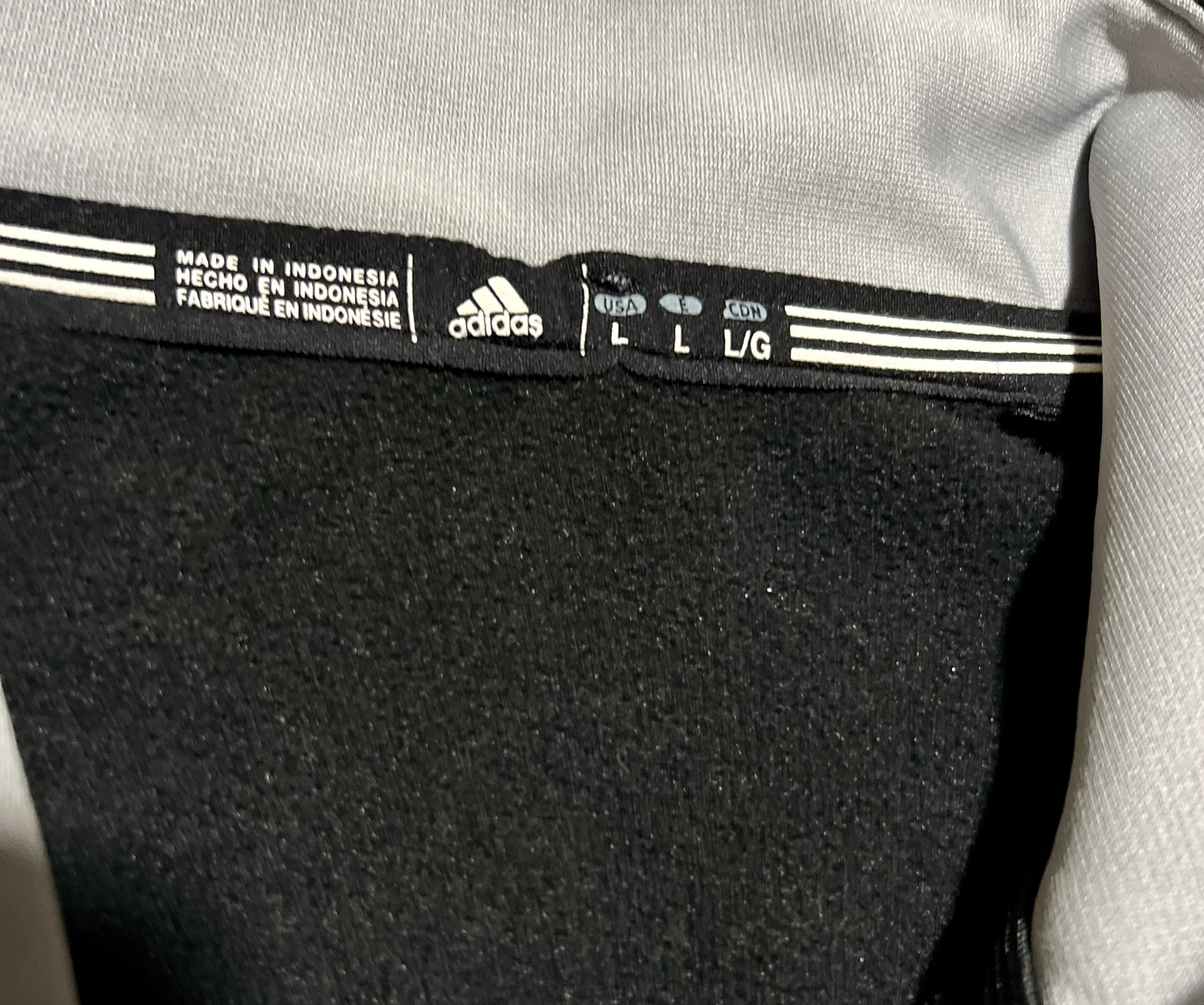 Adidas Brooklyn Nets Adidas Black & Gray NBA Full Zip Jacket Size US L / EU 52-54 / 3 - 6 Thumbnail