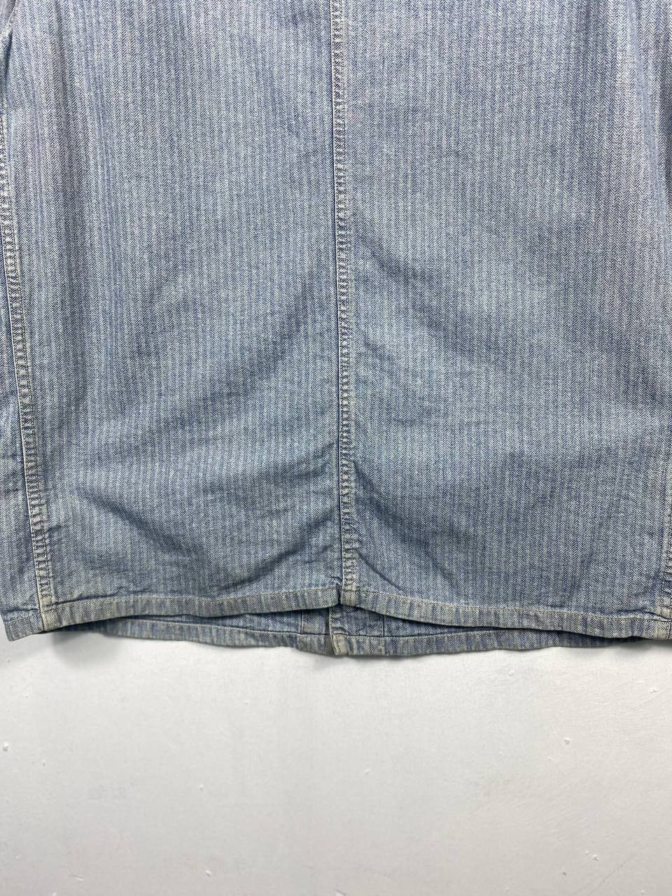 RRL Ralph Lauren vintage rrl ralph lauren herringbone denim jacket Size US XXL / EU 58 / 5 - 10 Thumbnail