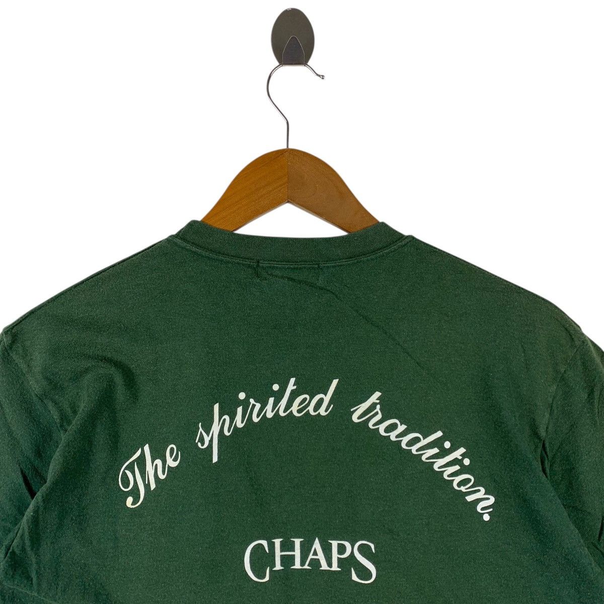 Chaps Ralph Lauren Vintage Chaps Ralph Lauren TheSpirited Tradition Graphic Tee Size US L / EU 52-54 / 3 - 9 Thumbnail