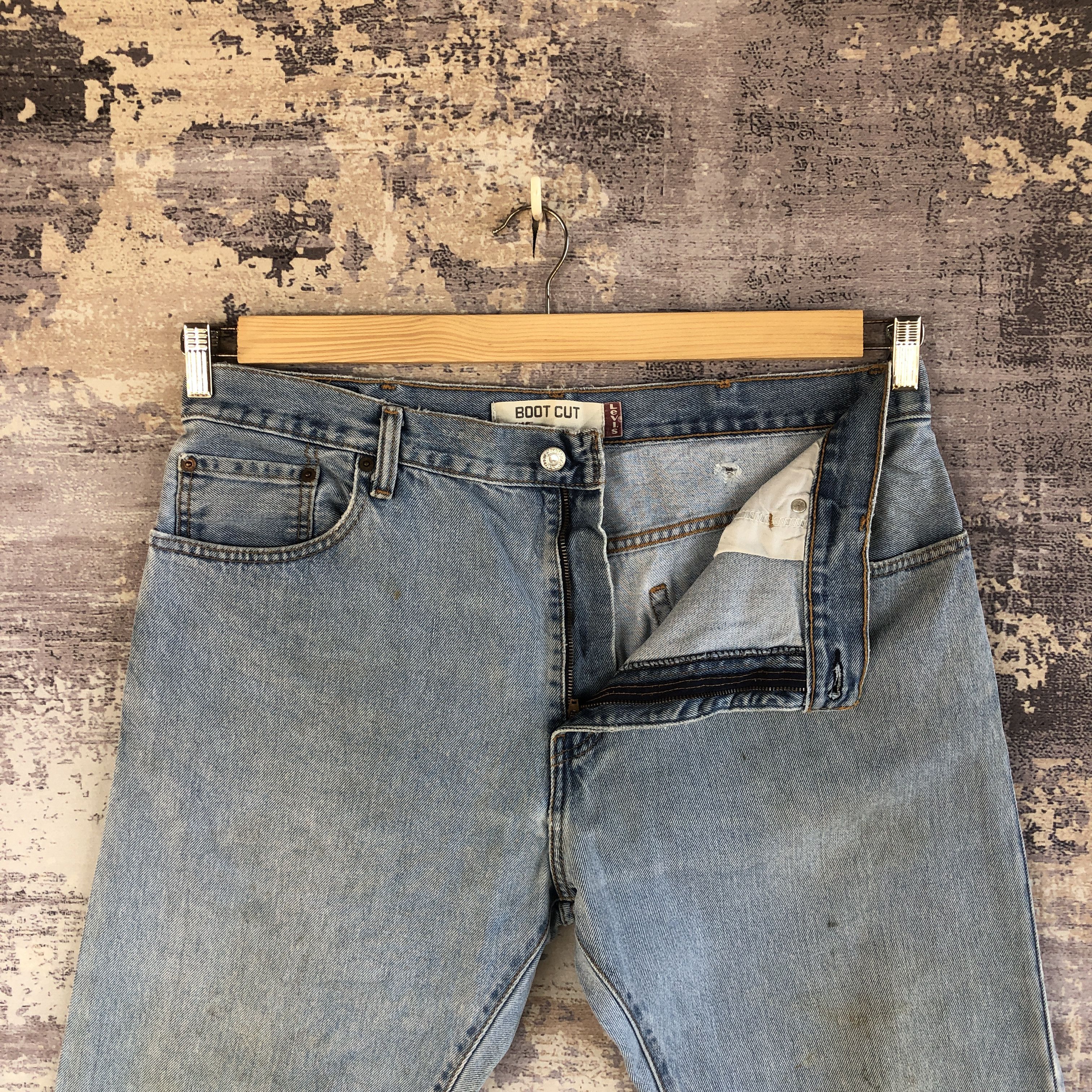 Levi's Vintage Levis 517 Flare Jeans Levi's Faded Boot Cut Denim Size US 36 / EU 52 - 7 Thumbnail