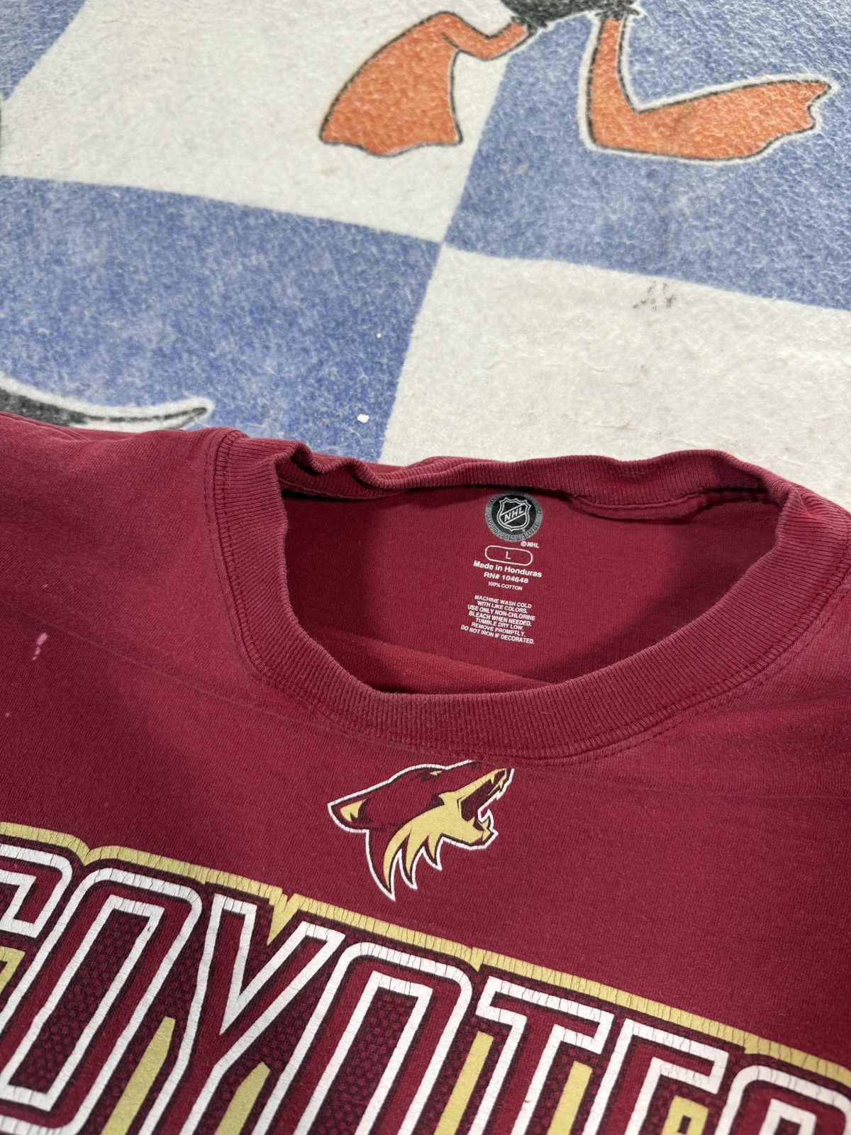 NHL Vintage phoenix coyotes tee Size US L / EU 52-54 / 3 - 3 Thumbnail