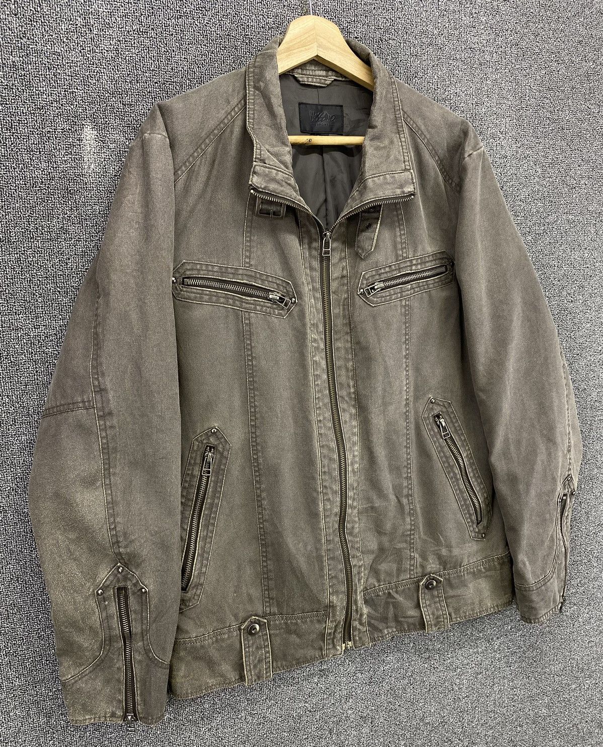 Japanese Brand Vintage Mossimo Sports Punk Style Jacket Size US XL / EU 56 / 4 - 2 Thumbnail
