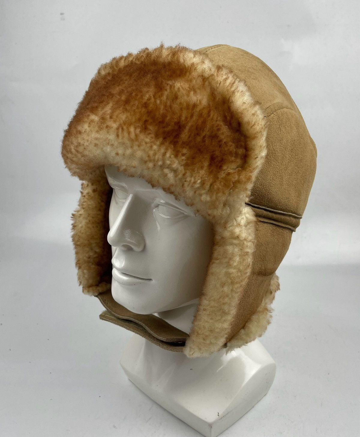 Other custom made leather winter hat tc31 Size ONE SIZE - 1 Thumbnail