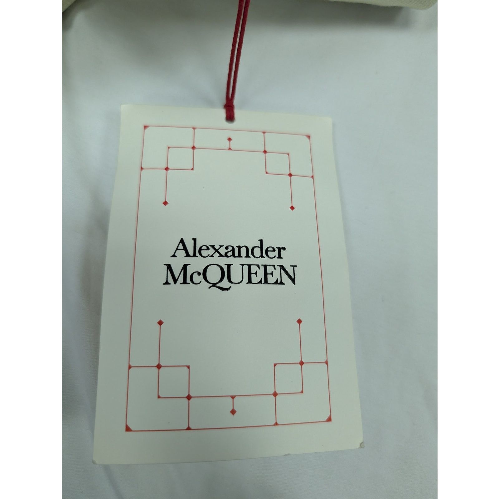 Alexander McQueen o1rshd1 Orchid Print ON Viscose Cady Pants in Putty/black Size US 32 / EU 48 - 14 Thumbnail