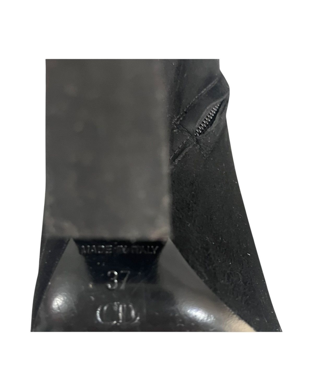 Dior Dior Black Suede Ankle Boots Size US 7 / IT 37 - 10 Thumbnail