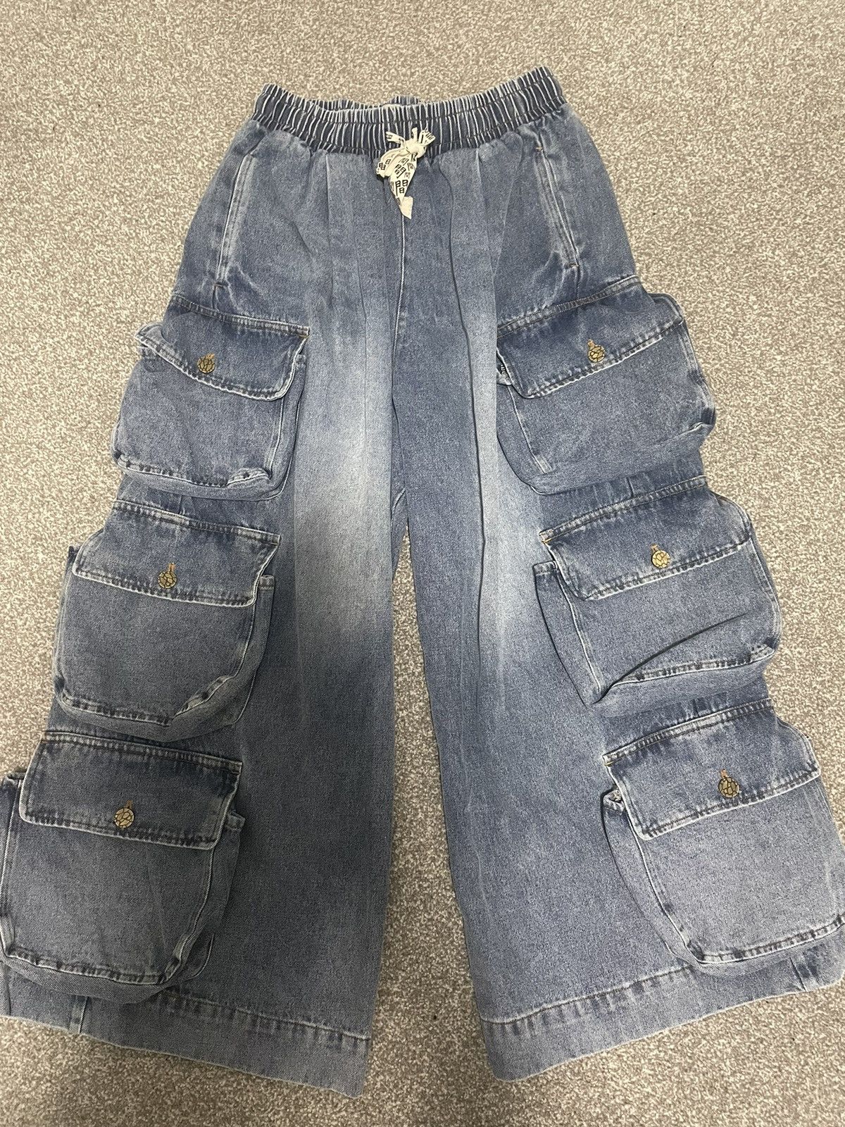 Japanese Brand Young Chicken Pox Triple Cargo Pants Size US 32 / EU 48 - 5 Thumbnail