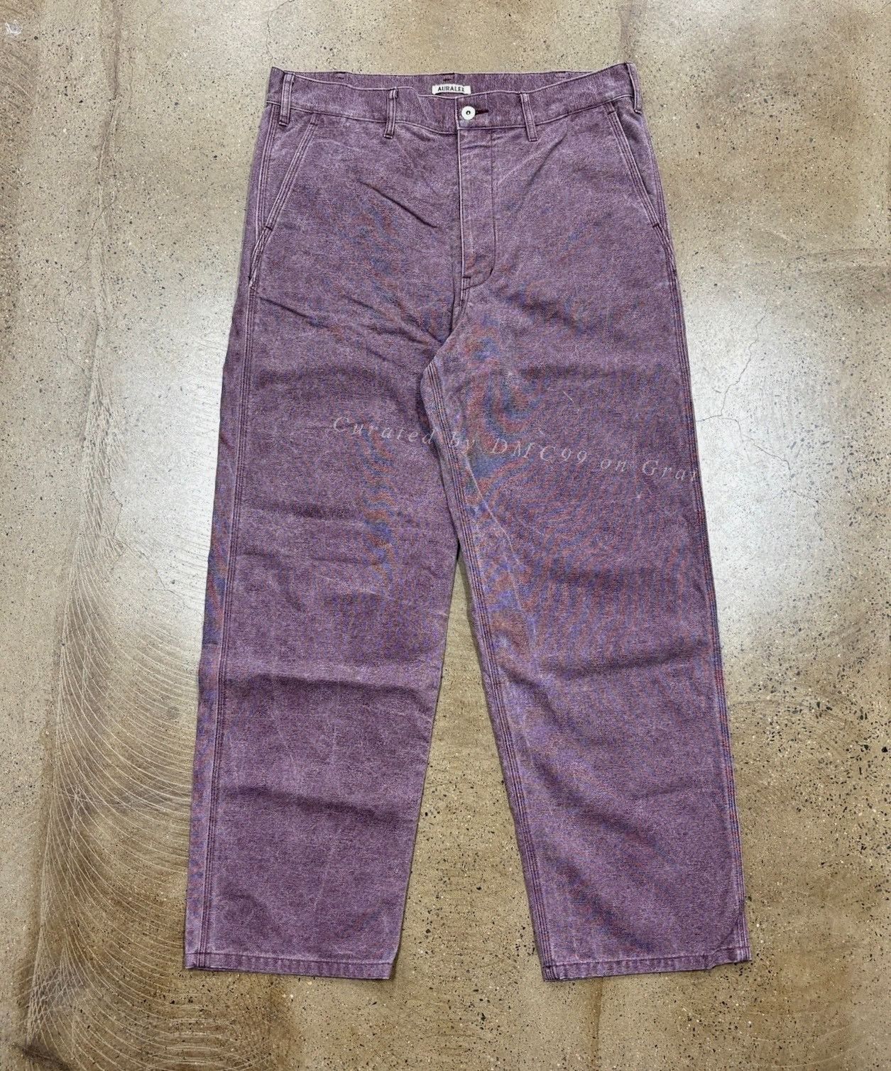 Auralee AURALEE Washed Organic Canvas Pants Size US 26 / EU 42 - 1 Thumbnail