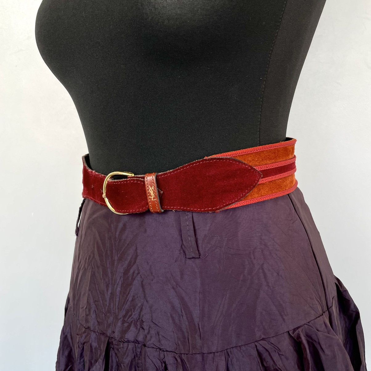 Yves Saint Laurent Archive 89’s Yves Saint Laurent YSL Leather Belt RARE Size ONE SIZE - 1 Thumbnail