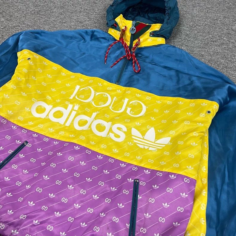 Gucci Gucci Adidas co-branded windbreaker 2502-Nextarrow Size US S / EU 44-46 / 1 - 3 Thumbnail