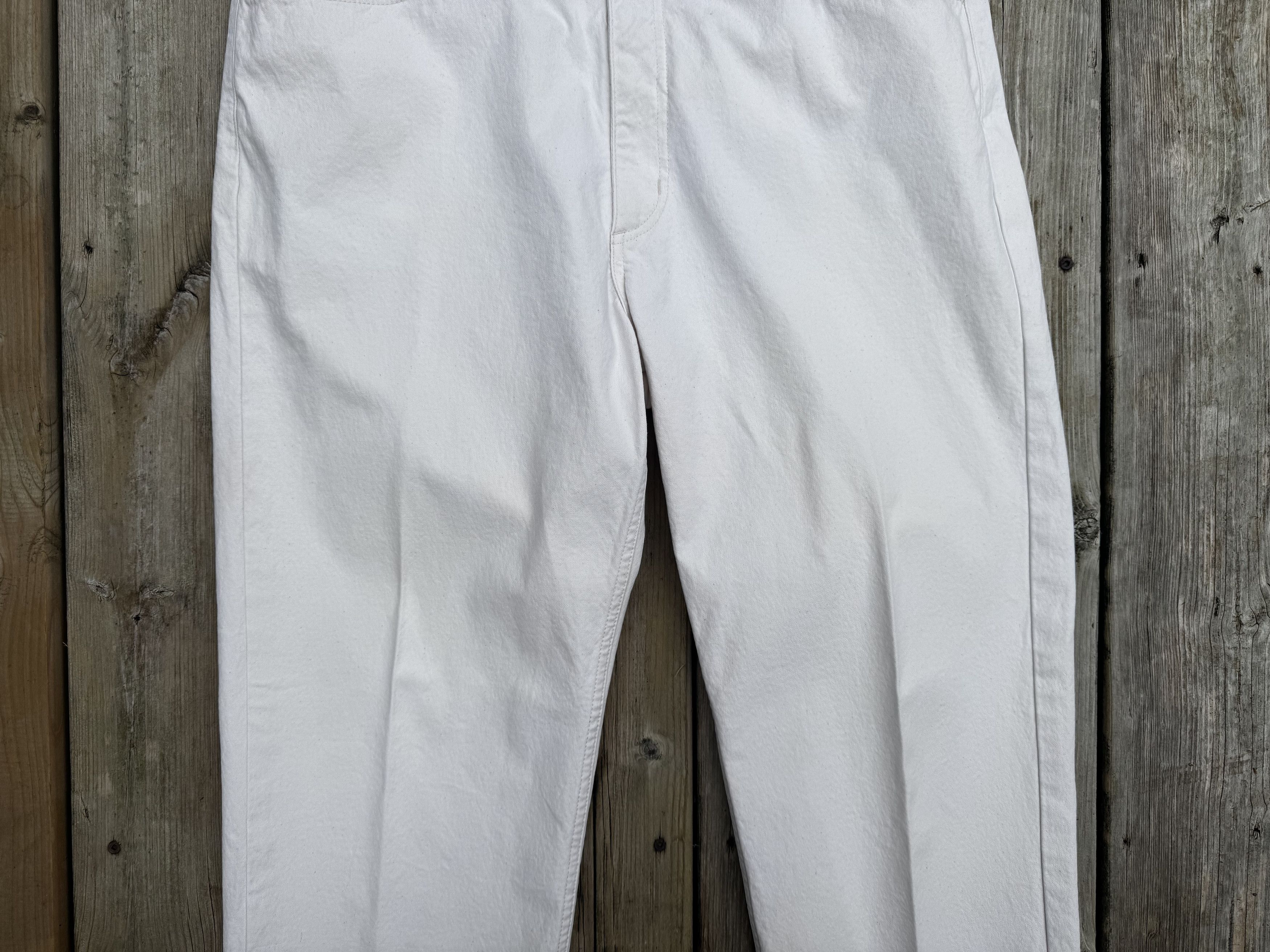 Cav Empt 1994 Cotton Pants (White/Cream) Size US 36 / EU 52 - 4 Thumbnail