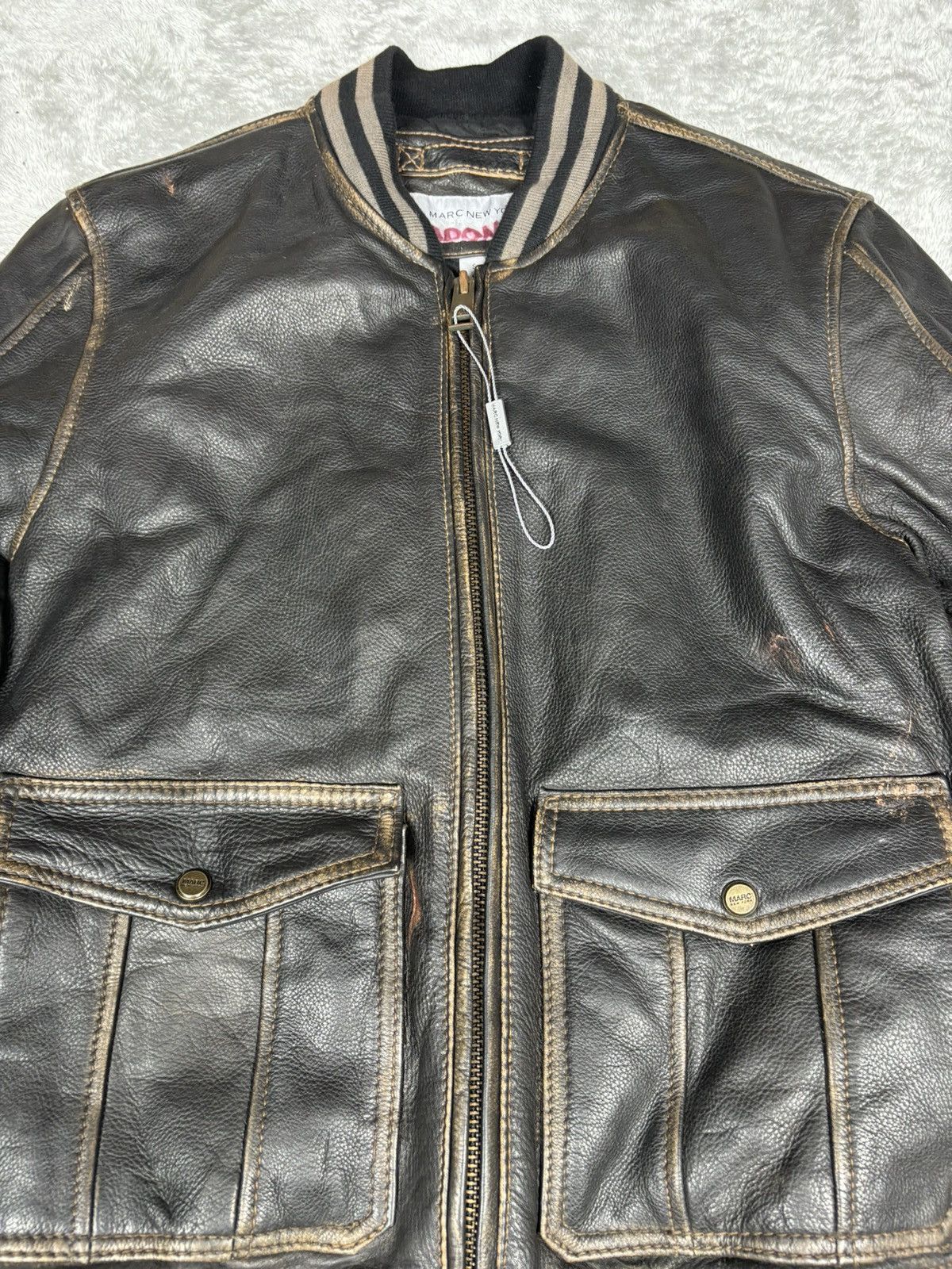 Andrew Marc × Genuine Leather Andrew Marc A2 Leather Jacket. J008 Size US S / EU 44-46 / 1 - 3 Thumbnail