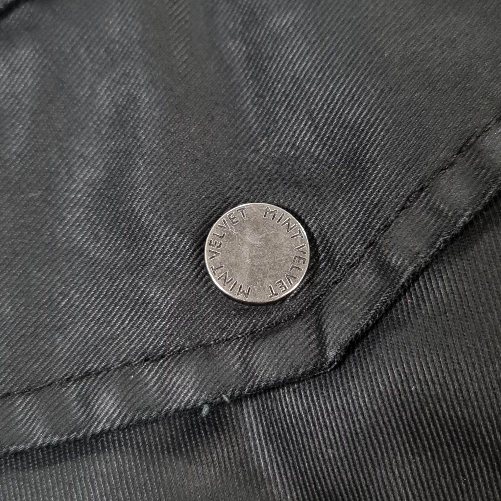 Vintage Mint Velvet Jacket Womens Black 10 UK Hooded Faux Full Cotton Parka Long Zip Pockets Wind-Resistant Size L / US 10 / IT 46 - 5 Thumbnail
