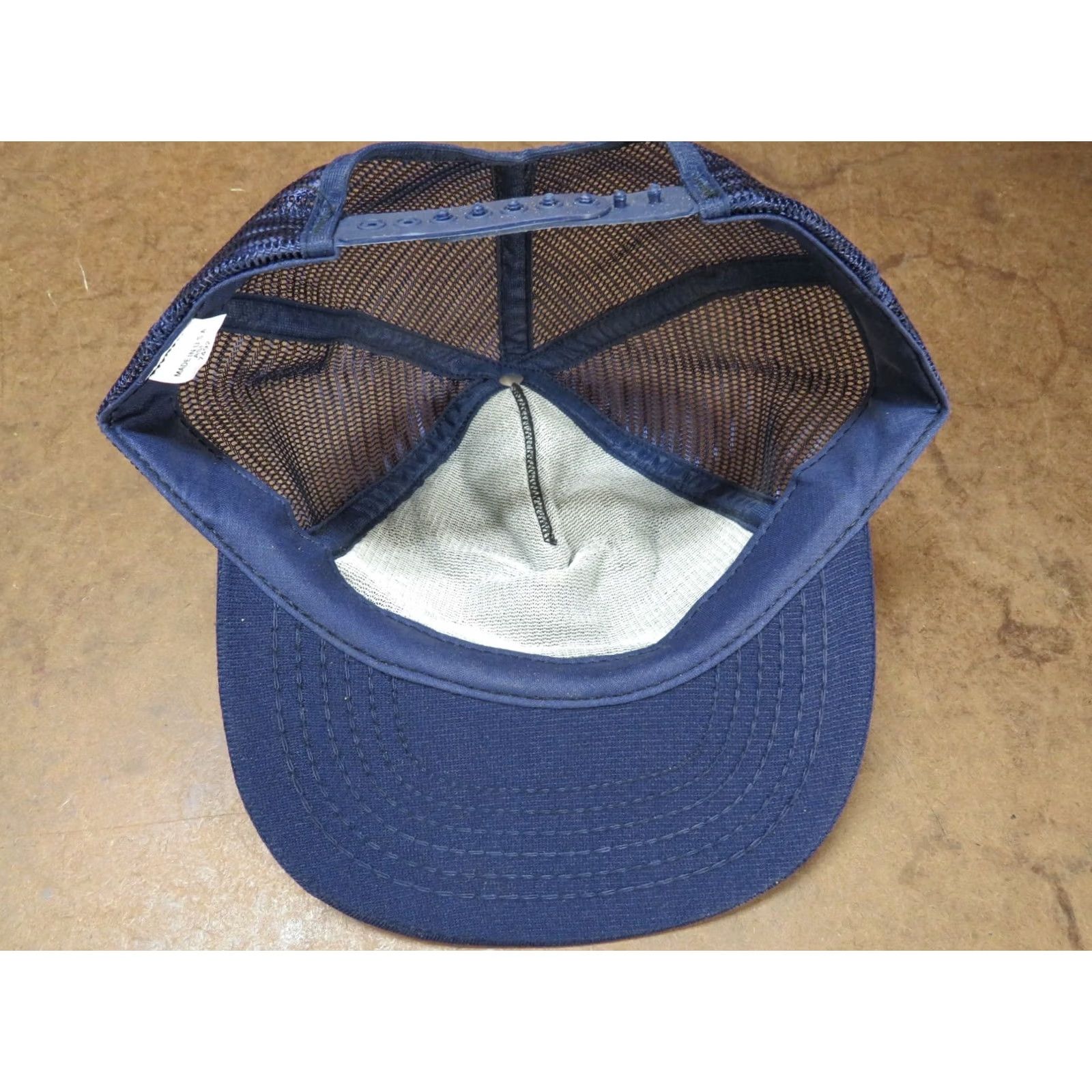 Vintage VINTAGE Cyanamid Snapback Hat Blue Gold Made in USA One Size Mens Size ONE SIZE - 5 Thumbnail