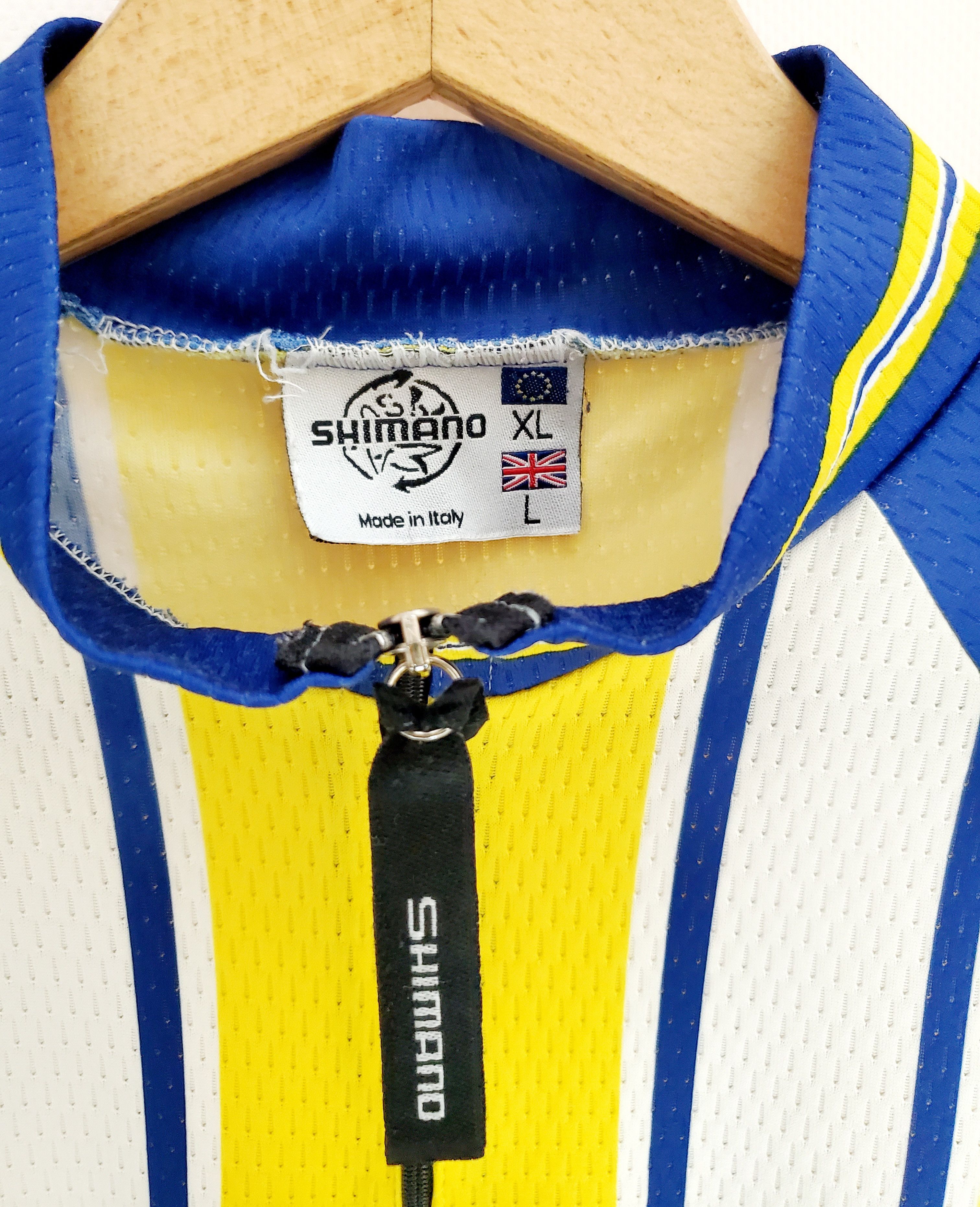 Other Shimano XTR vintage made in Italy cycle jersey L perfect con Size US L / EU 52-54 / 3 - 4 Thumbnail
