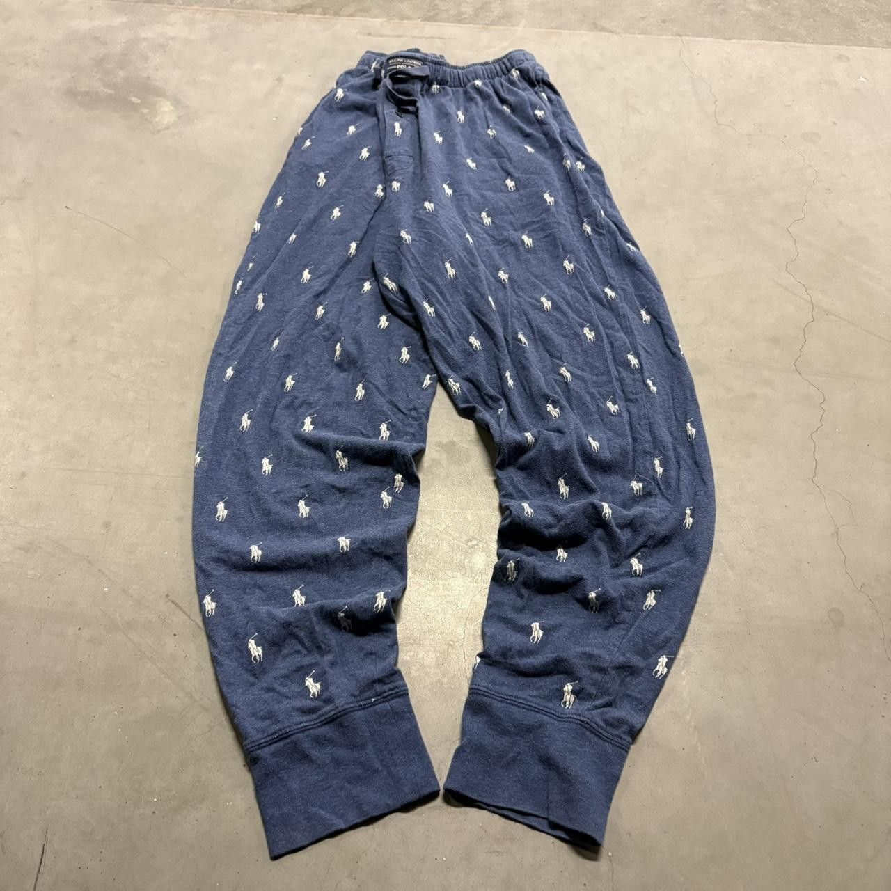 Polo Ralph Lauren Crazy Vintage Y2K/2000s Polo Ralph Lauren Sleepwear Loungewear Sweatpants Cuffed Pajama Pants! Size US 32 / EU 48 - 2 Thumbnail