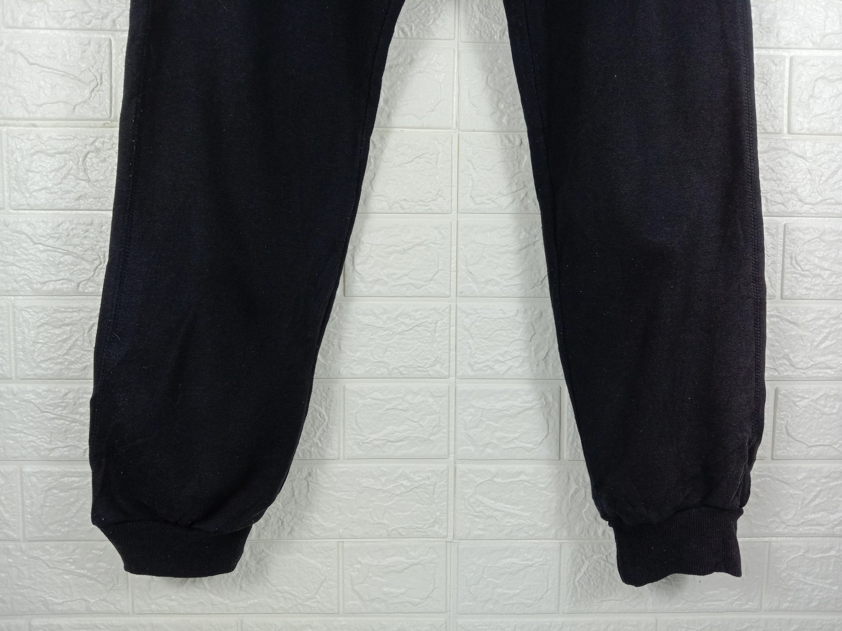 RUN DMC Vintage Run Dmc Black Jogger Pants Size US 33 - 4 Thumbnail