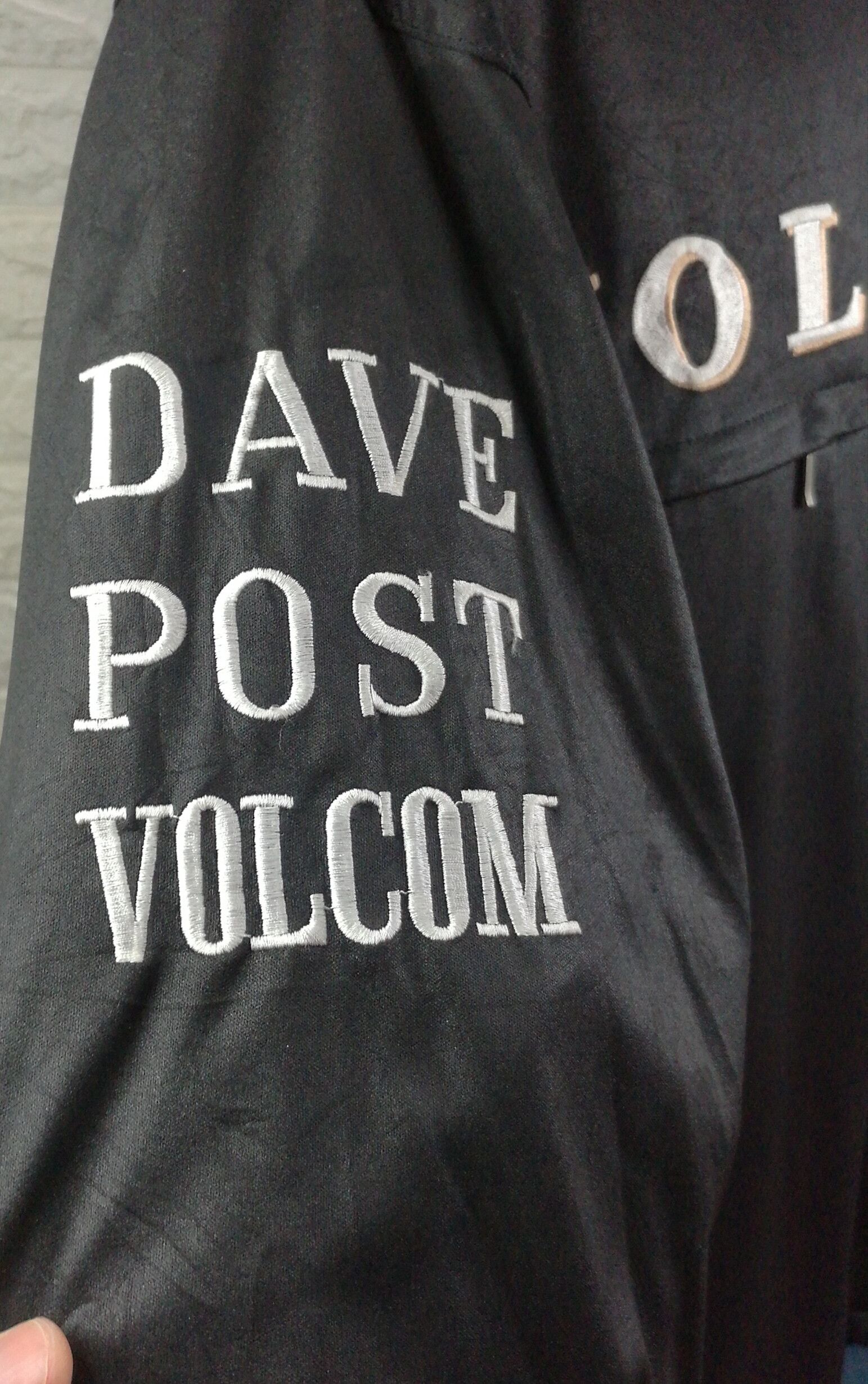Volcom Vintage VOLCOM Big Logo Black Jacket Size US XL / EU 56 / 4 - 7 Thumbnail