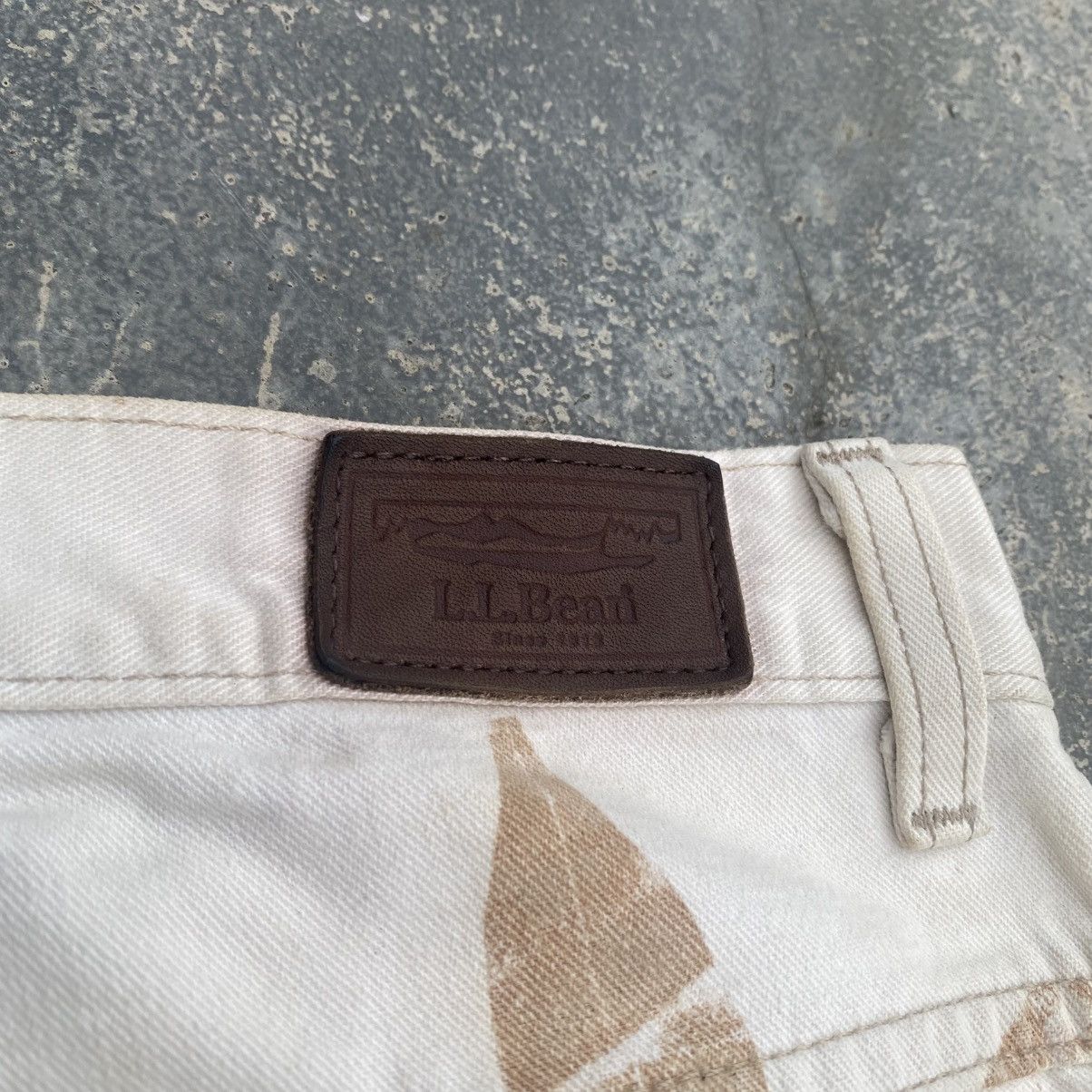 Handmade 1 of 1 Custom Vtg LL BEAN Organic Dyed Hand Made Size US 26 / EU 42 - 10 Thumbnail