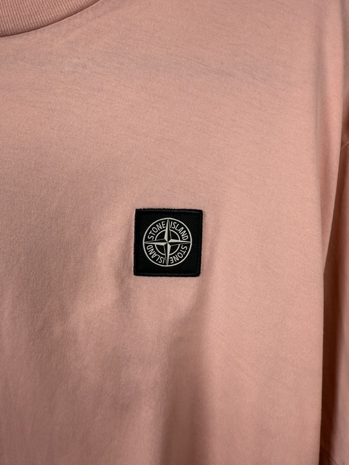 Stone Island Vintage Pink T-shirt Stone Island Size US XL / EU 56 / 4 - 6 Thumbnail