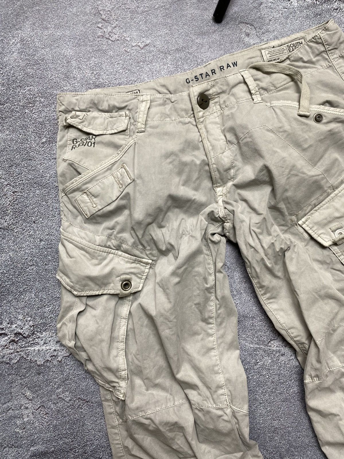 G-Star × Vintage G star cargo pants 31/32 Size US 31 - 3 Thumbnail