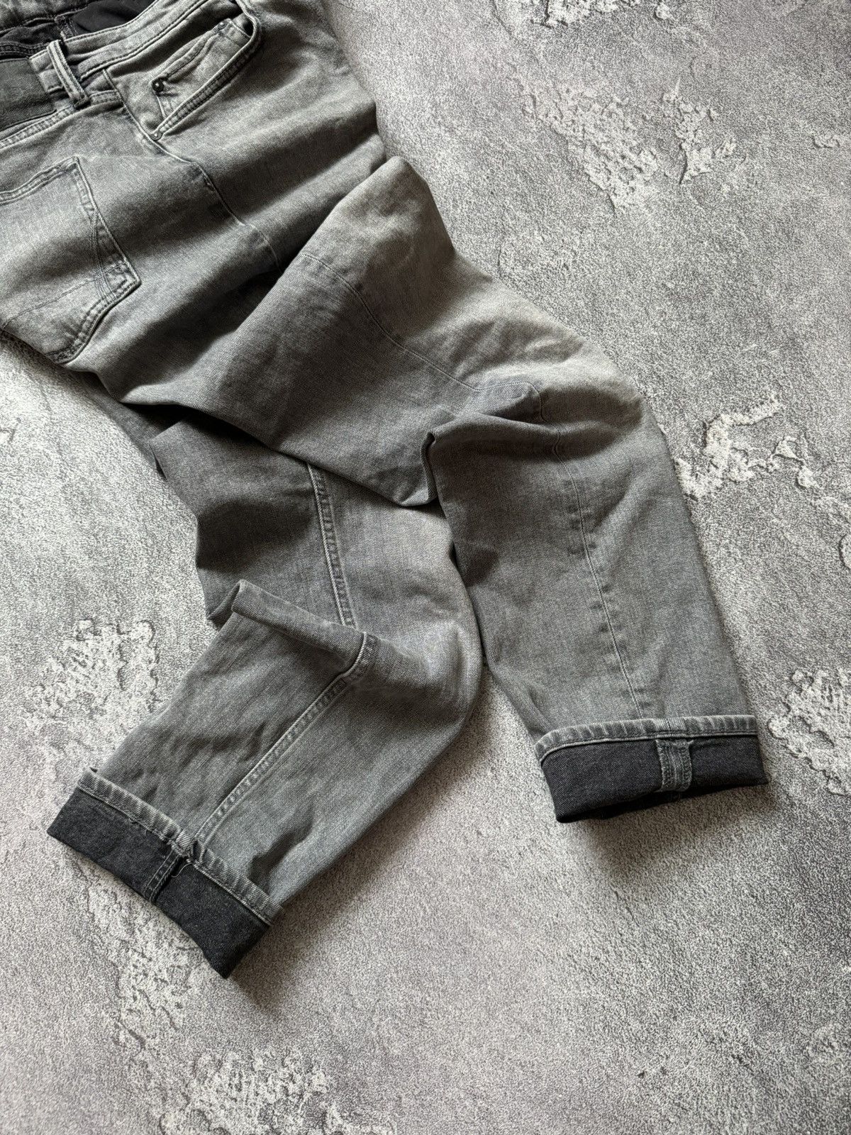 Allsaints × Designer Allsaints 36/32 Rex I denim pant jean trouser chino gray Size US 36 / EU 52 - 3 Thumbnail