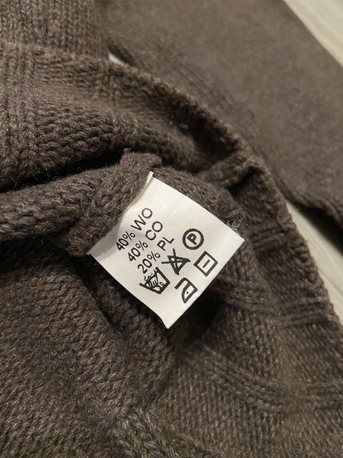 Dirk Bikkembergs Dirk Bikkembergs Wool high collar knit Sweater Size US L / EU 52-54 / 3 - 9 Thumbnail