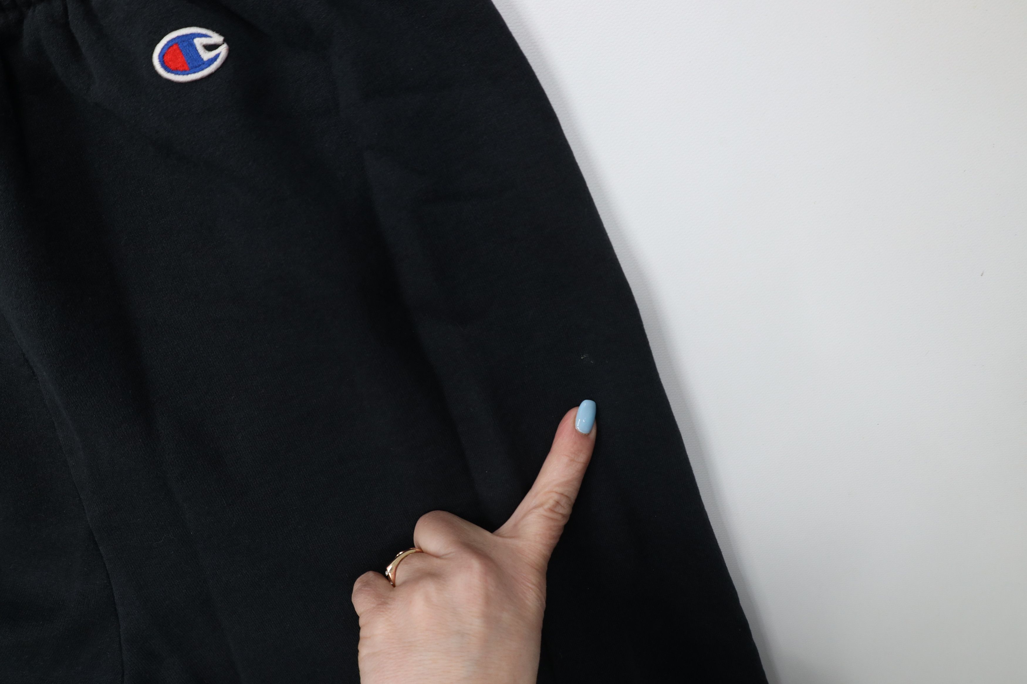 Champion Vintage 90s Y2K Champion Sweatpants Joggers Pants Black Size US 36 / EU 52 - 6 Thumbnail