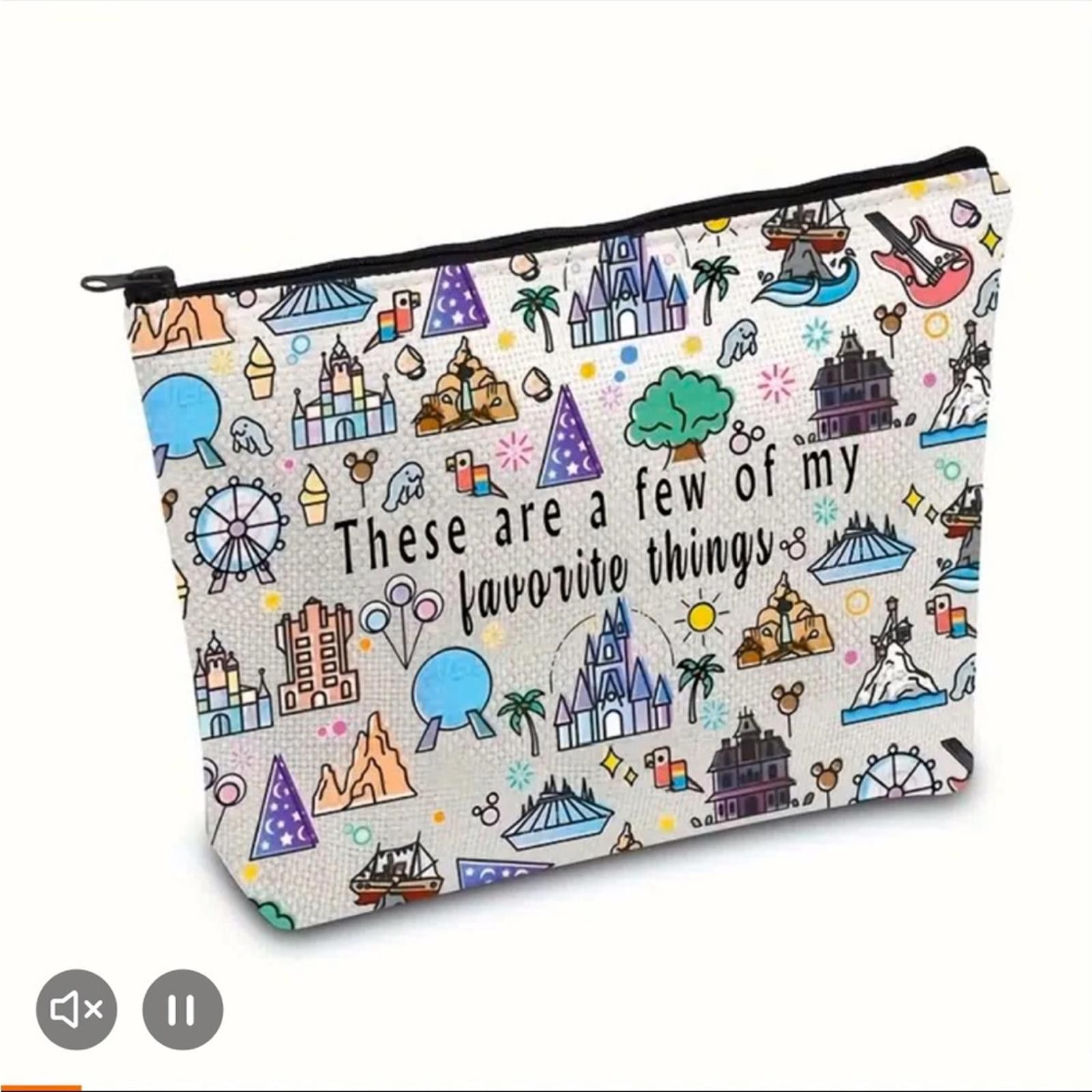 Designer Disney Favorites Cosmetic Pouch Size ONE SIZE - 1 Thumbnail