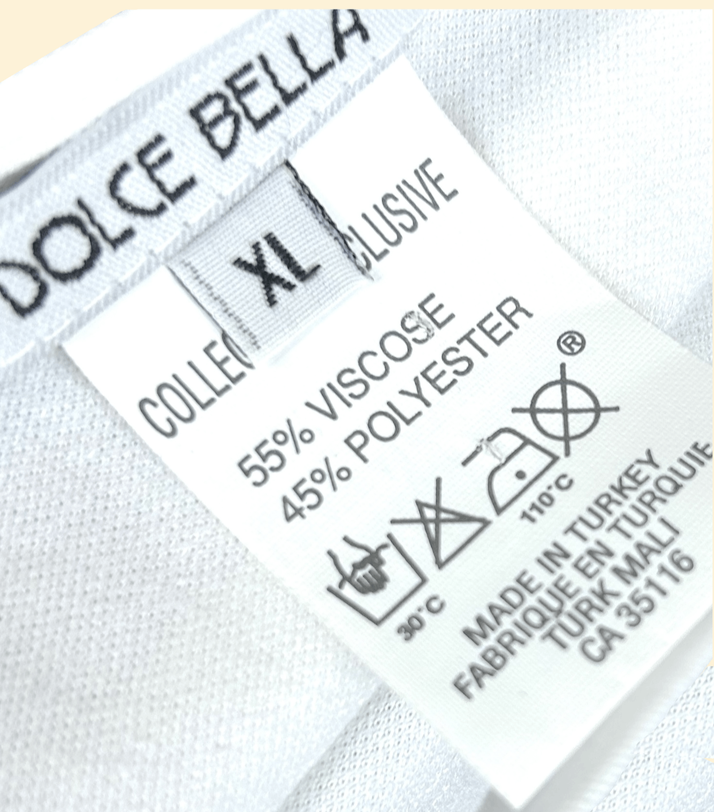 Vintage 1990's Dolce Bella Blouse Size XL / US 12-14 / IT 48-50 - 6 Thumbnail