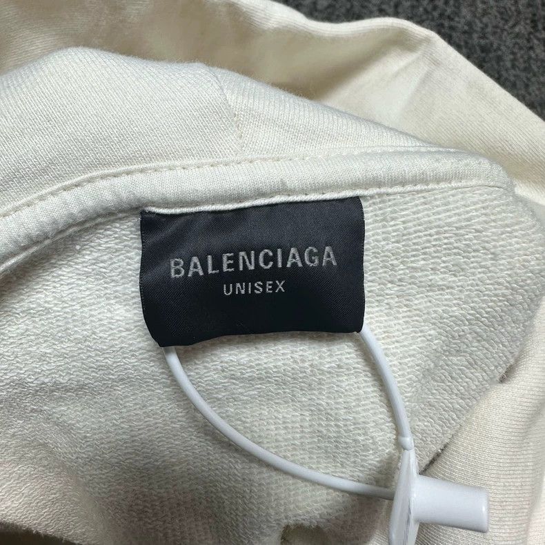 Balenciaga Balenciaga Multi-Element Embroidered Logo Hoodie Size US S / EU 44-46 / 1 - 3 Thumbnail
