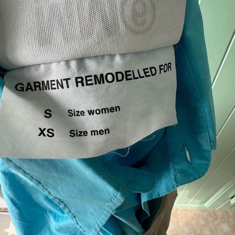 Maison Margiela Maison Margiela Two blue fake shirts 2501-Nextarrow Size S / US 4 / IT 40 - 7 Thumbnail