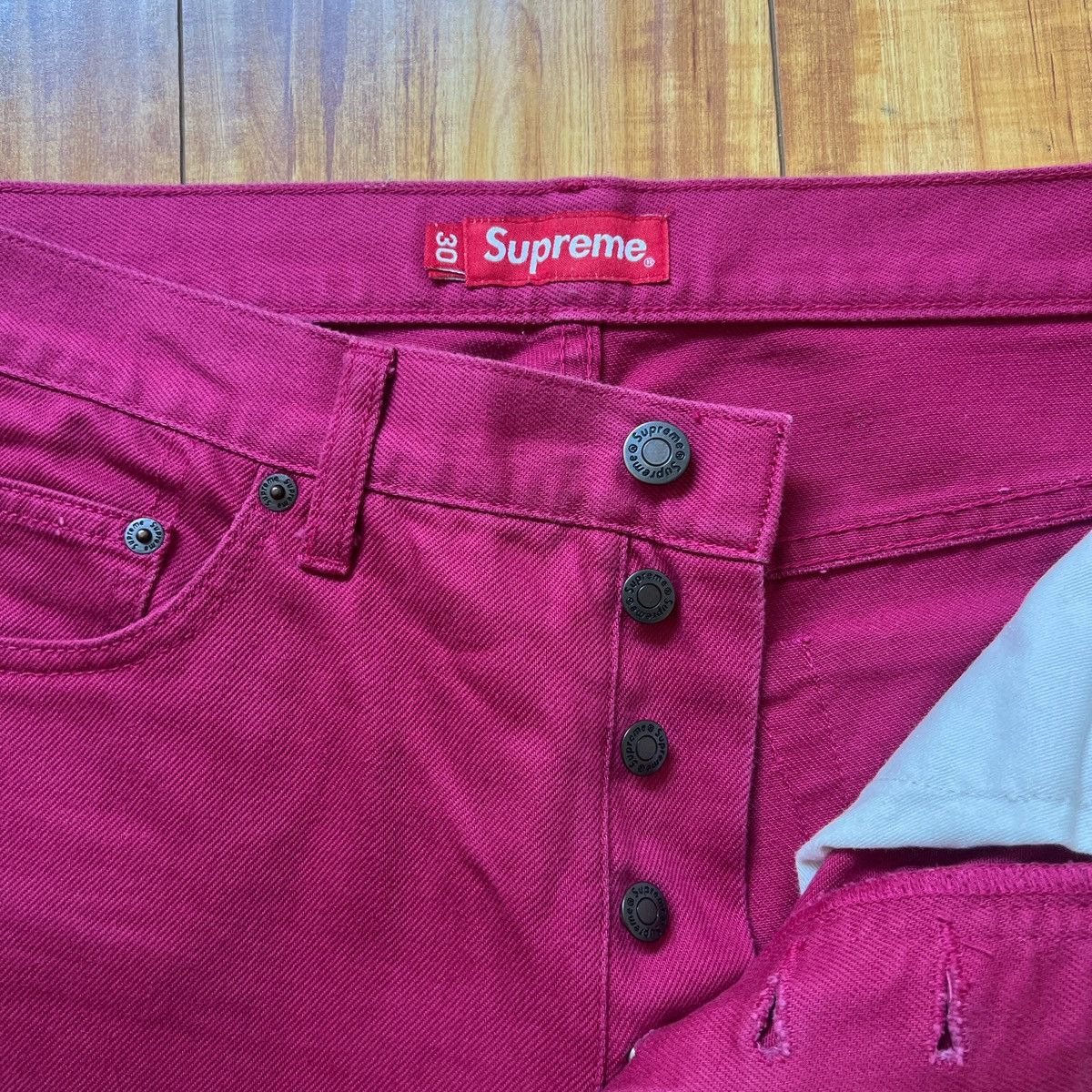 Supreme Supreme straight leg pant Size US 30 / EU 46 - 2 Thumbnail