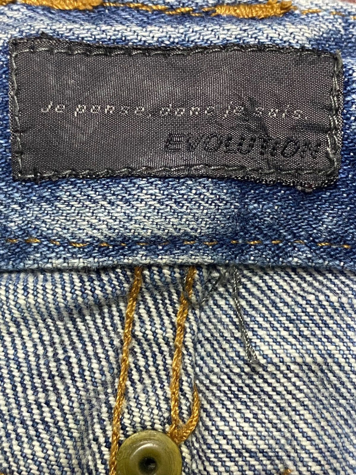 If Six Was Nine W33 🔥 Japanese Brand Evolution Multi Pocket Flare Jeans Size US 30 / EU 46 - 16 Thumbnail