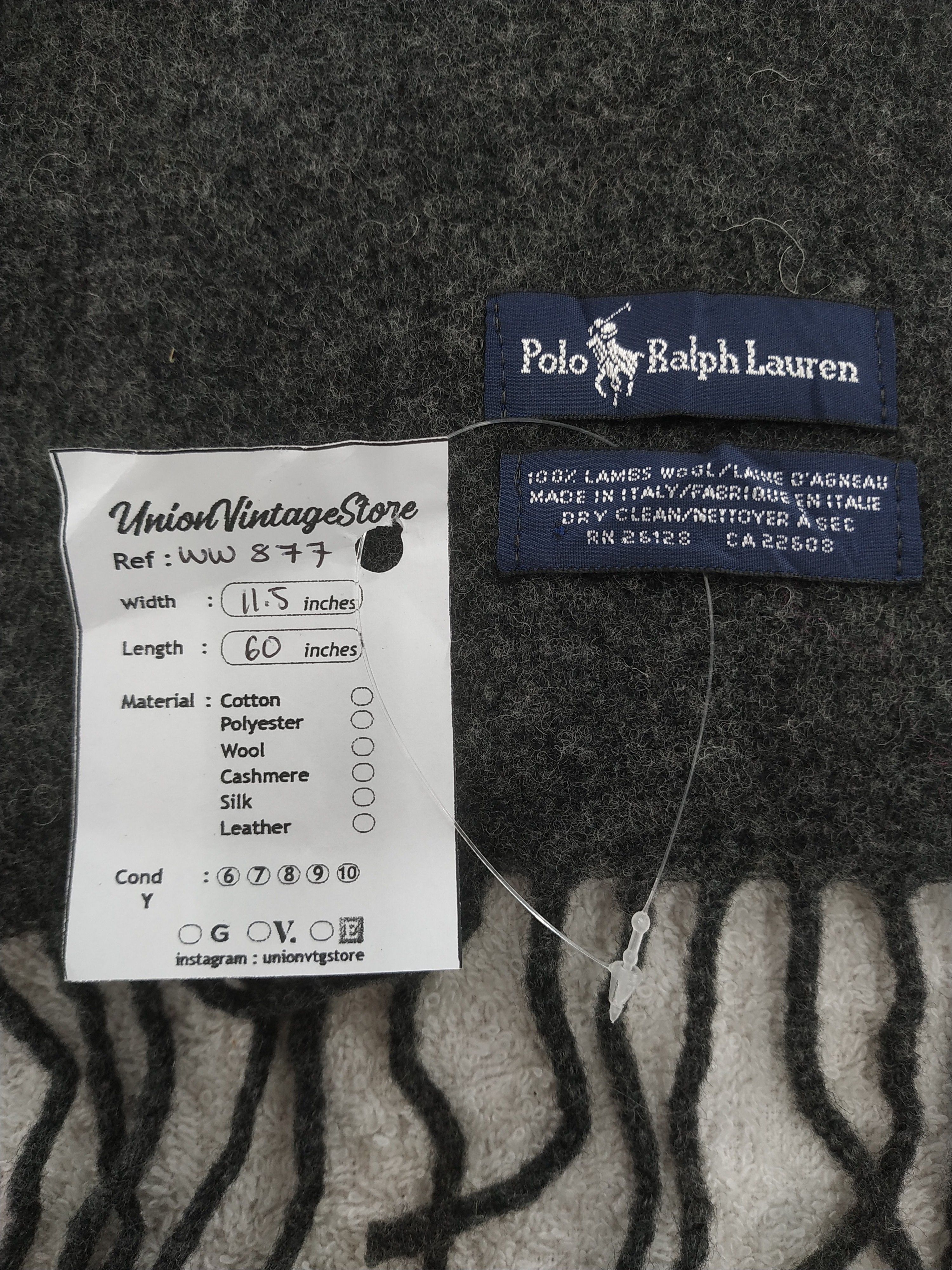 Polo Ralph Lauren × Vintage Polo Ralph Lauren Scarf / Muffler / Neckwear - WW877 Size ONE SIZE - 6 Thumbnail