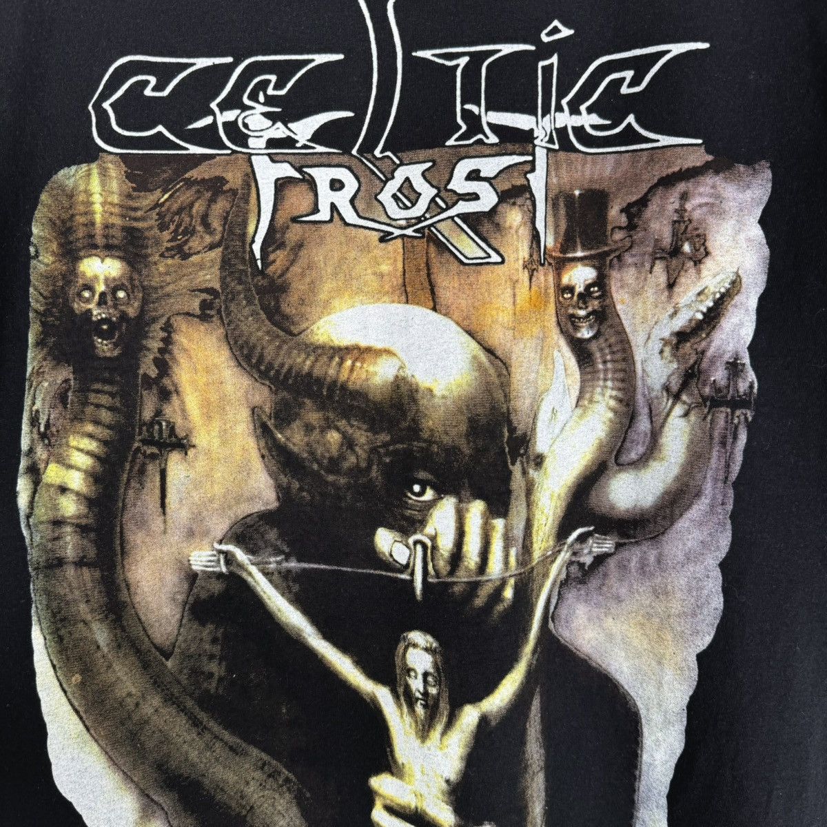 Band Tees Vintage 2002 Celtic Frost Mega Therion Official Band T Shirt Size US L / EU 52-54 / 3 - 4 Thumbnail