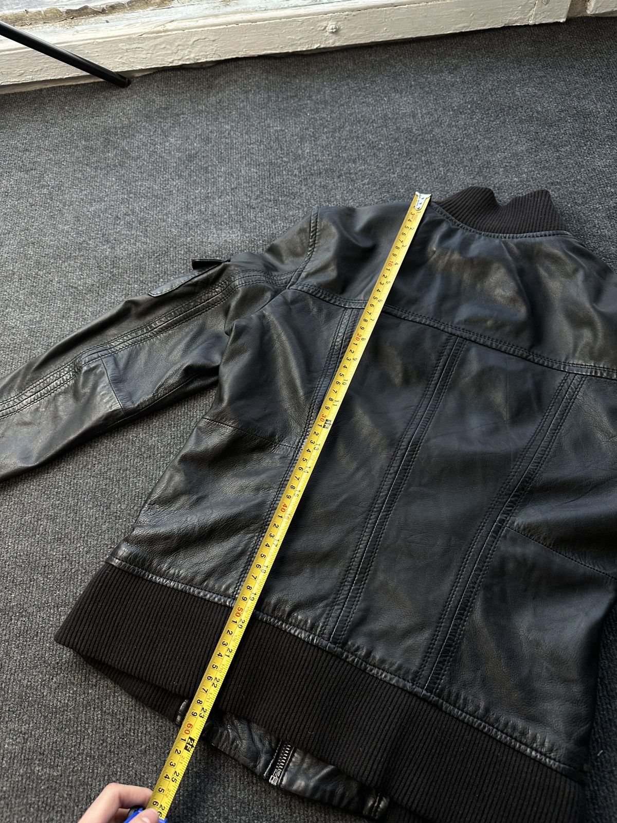 Leather 🚨 LEATHER WOMEN OPIUM MULTIPOCKET JACKET ZIP AVANT GARDE Size M / US 6-8 / IT 42-44 - 13 Thumbnail