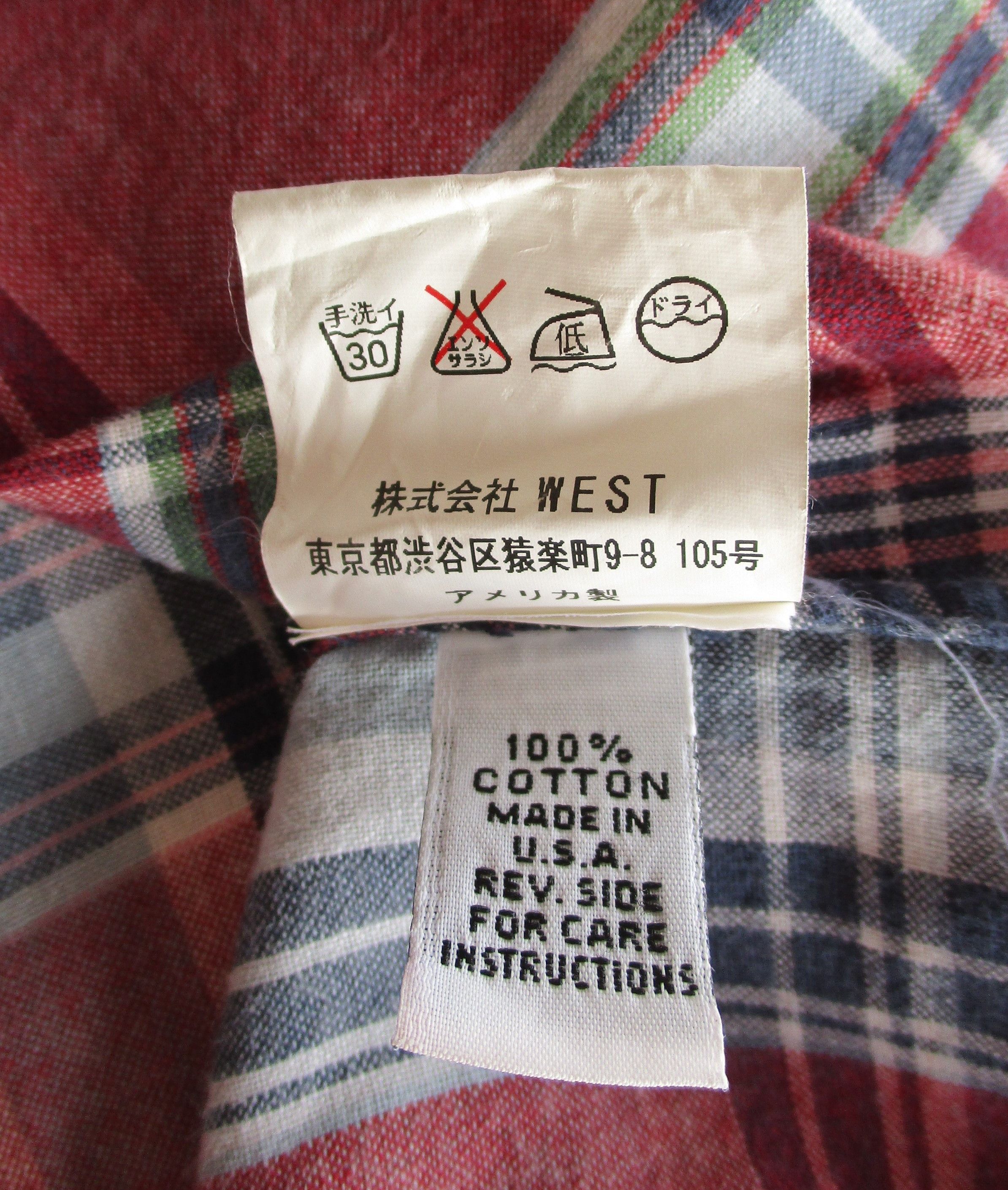 Bee Line by Billionaire Boys Club BEE LINE Plaid Gingham Shirt Made in USA Size US M / EU 48-50 / 2 - 10 Thumbnail