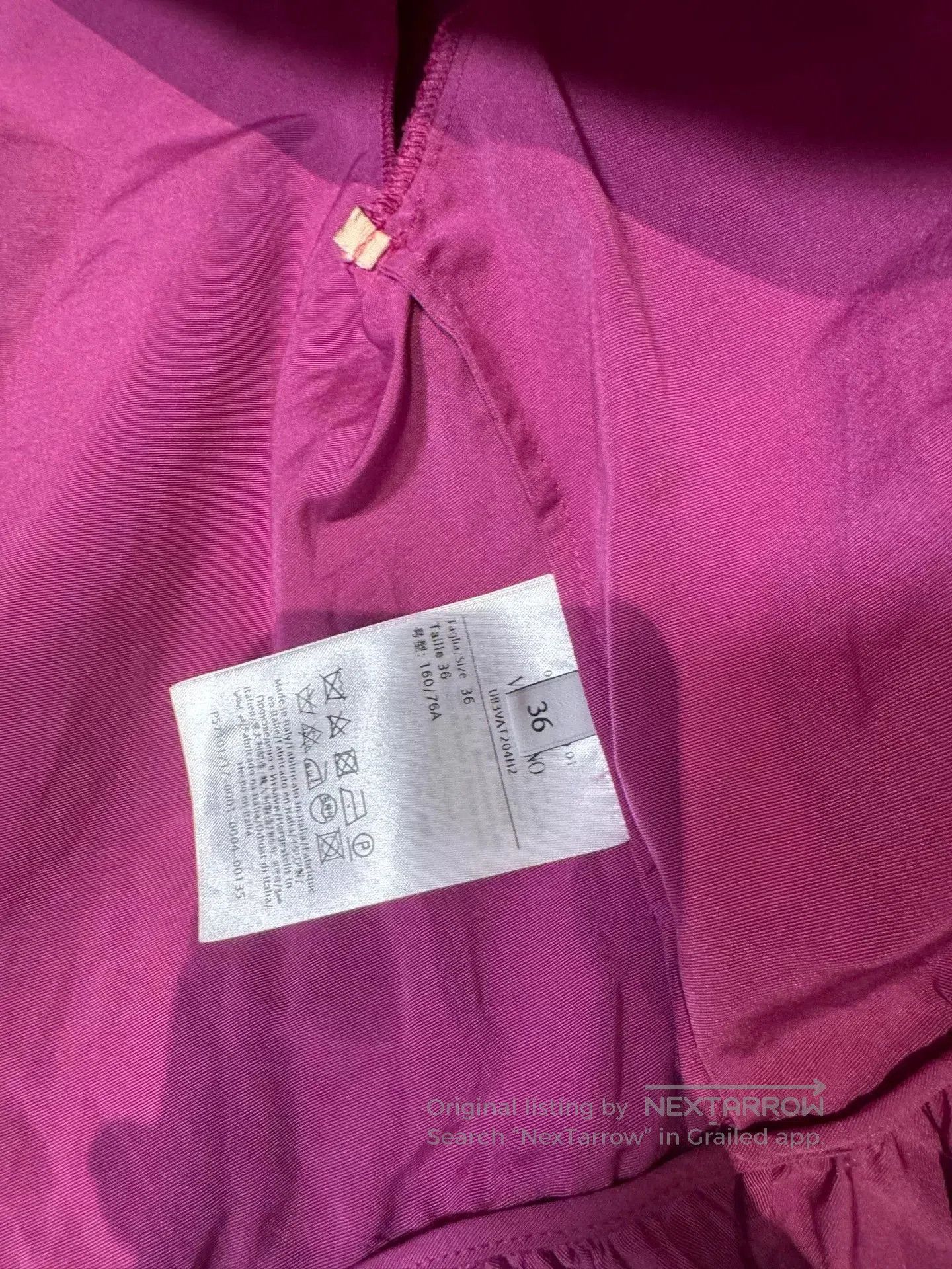 Valentino Valentino New Purple Dress. Size US 38 / EU 54 - 4 Thumbnail