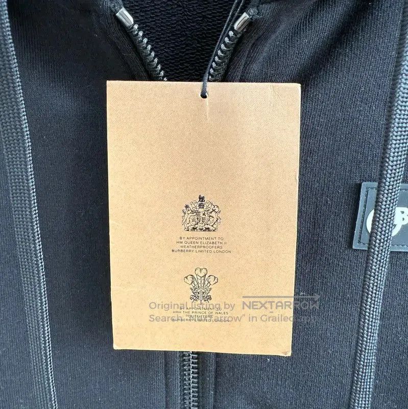 Burberry Burberry Black Long Sleeve Hoodie for Women. Size S / US 4 / IT 40 - 4 Thumbnail