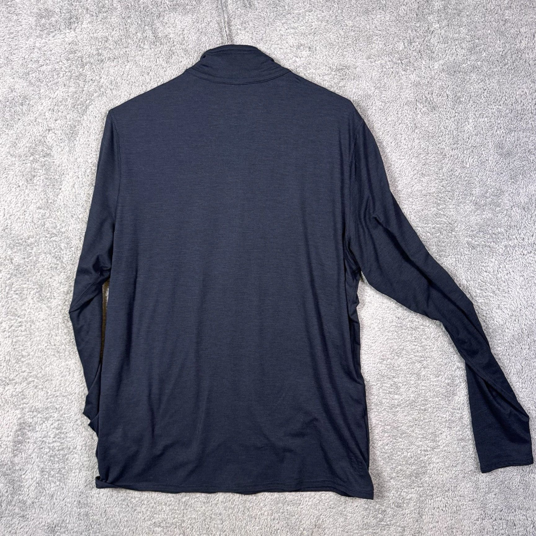 Vuori Vuori Ease Performance Half Zip 2.0 Men M Pullover Golf Jacket V221 Stretch Wick Shirt Regular Blue Golf Size US M / EU 48-50 / 2 - 8 Thumbnail