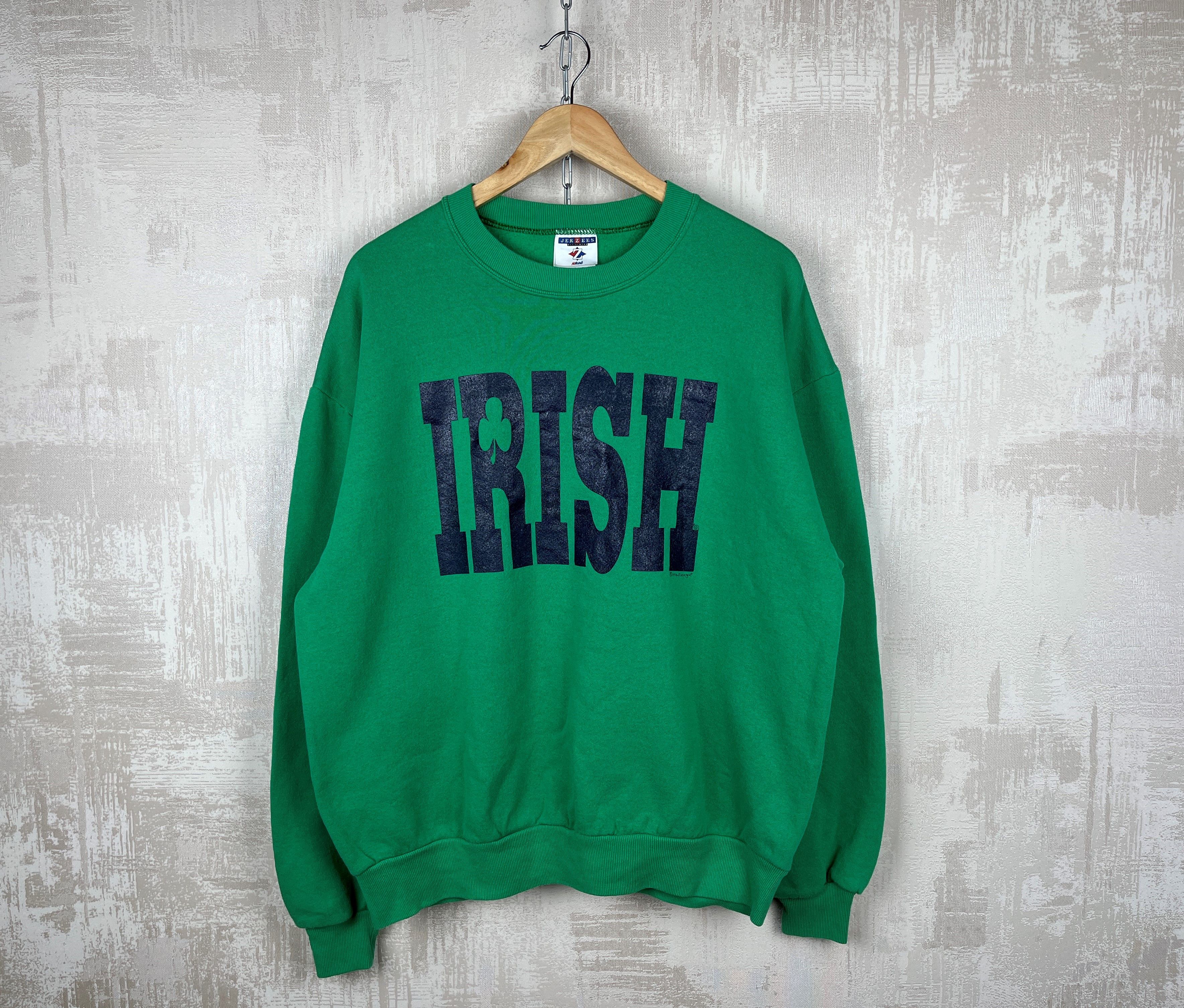 Jerzees Vintage Irish 1996 Escargot Sweatshirt Jerzees Made USA Size US XL / EU 56 / 4 - 2 Thumbnail