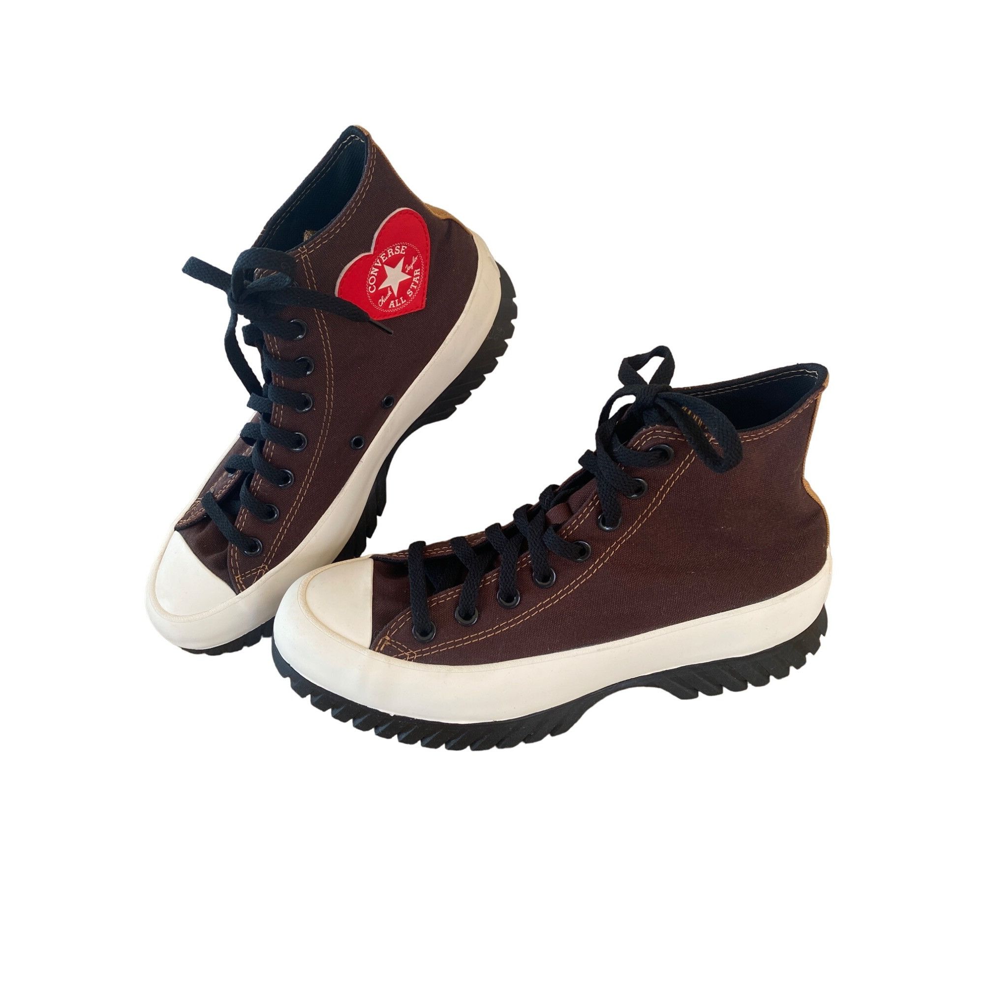 Converse Converse Chuck Taylor Lugged 2.0 Sneaker Platform Brown Canv Size US 10 / IT 40 - 12 Thumbnail