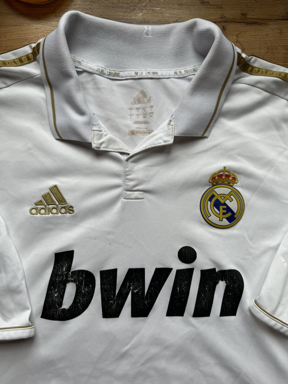 Adidas 2011 Adidas Real Madrid #13 Pedro soccer jersey kit Size US L / EU 52-54 / 3 - 5 Thumbnail