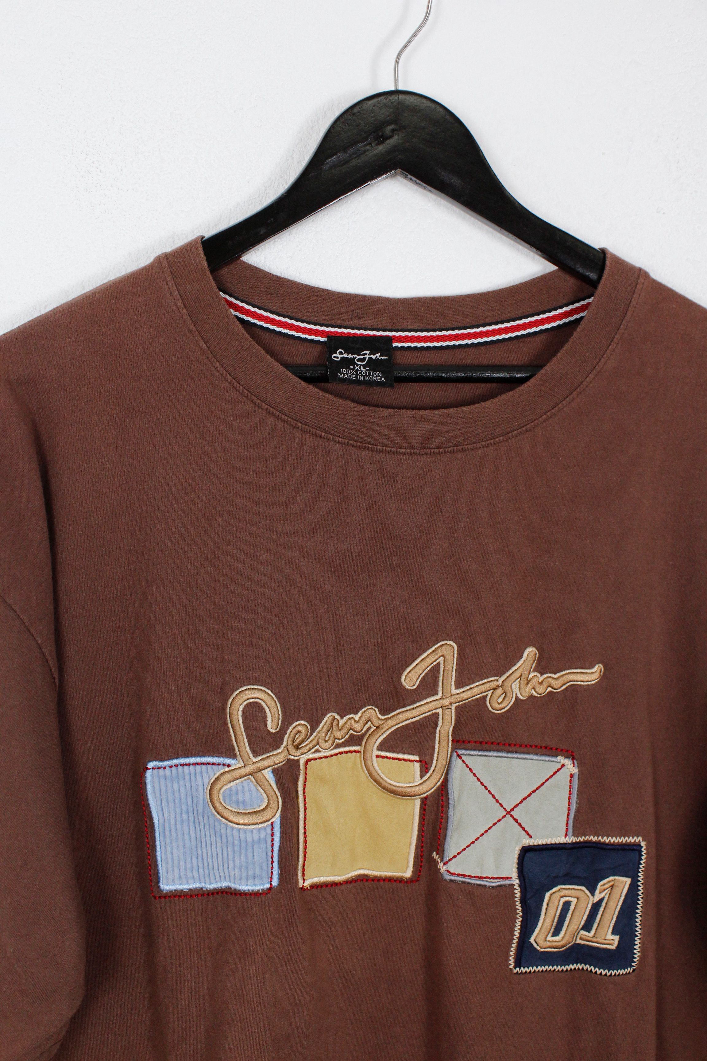 Rap Tees × Sean John × Vintage Sean John Vintage Y2K Logo Tee T-shirt Size US XL / EU 56 / 4 - 2 Thumbnail