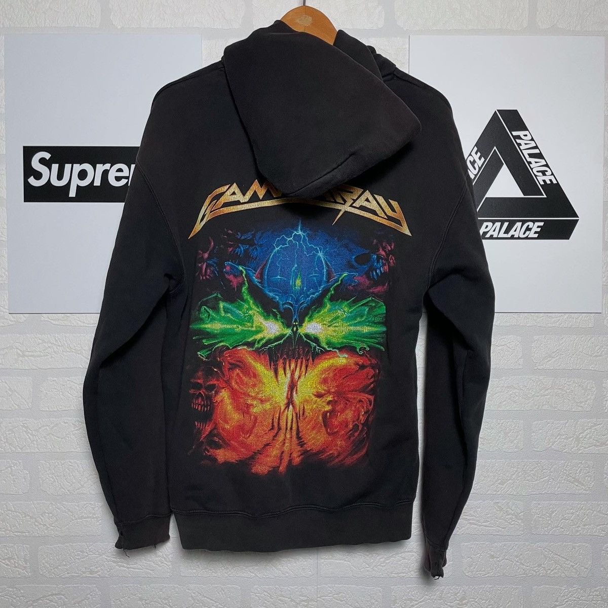 Band Tees × Vintage 90s Vintage Gamma Ray German Power Metal Band Hoodie Size US M / EU 48-50 / 2 - 2 Thumbnail