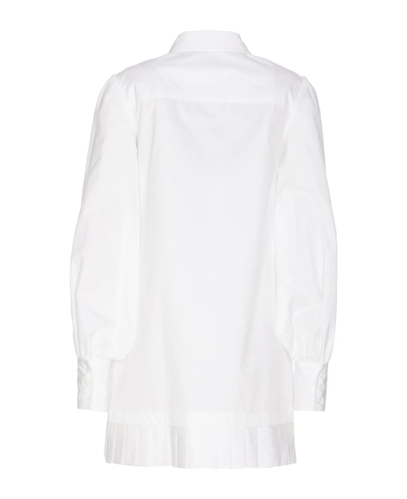 Off-White o1y1225 Mini Dress in White Size XS / US 0-2 / IT 36-38 - 2 Thumbnail