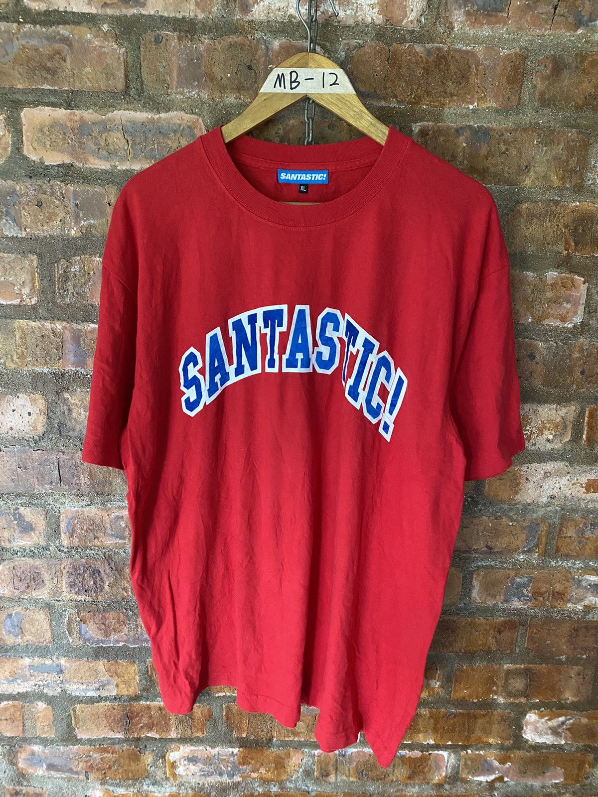 Japanese Brand 2000s SANTASTIC Saru Red blue logo Size US XL / EU 56 / 4 - 2 Thumbnail